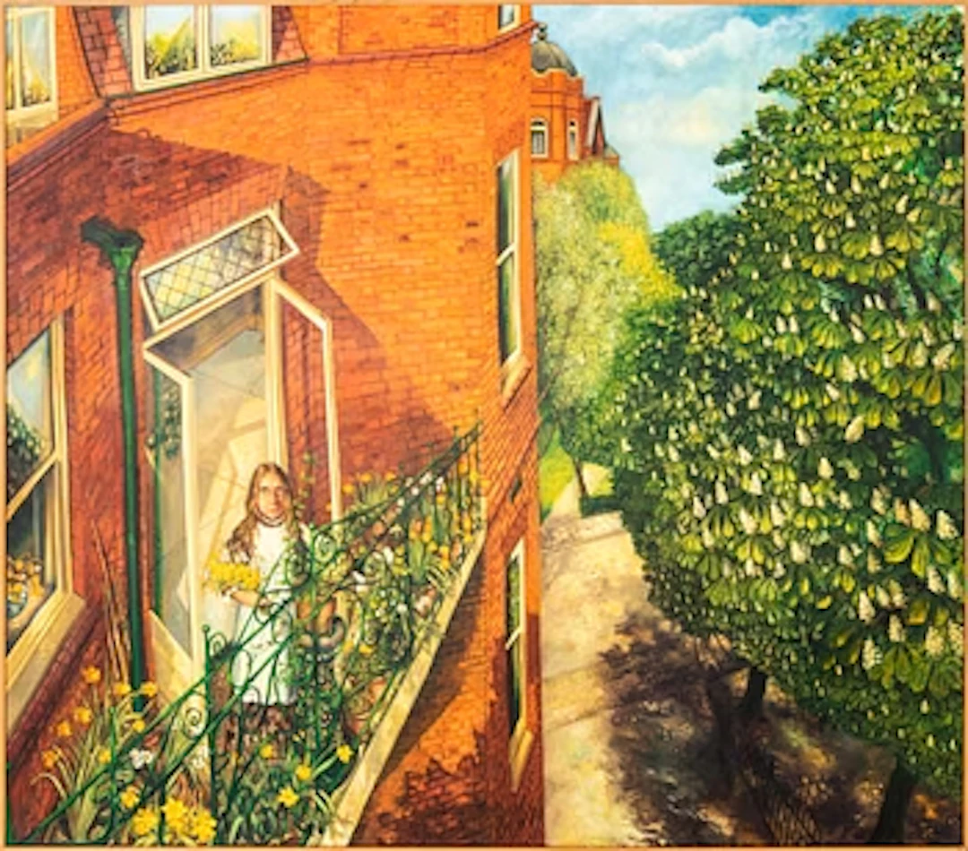 Anthony Green, "My darling Katie on the balcony".