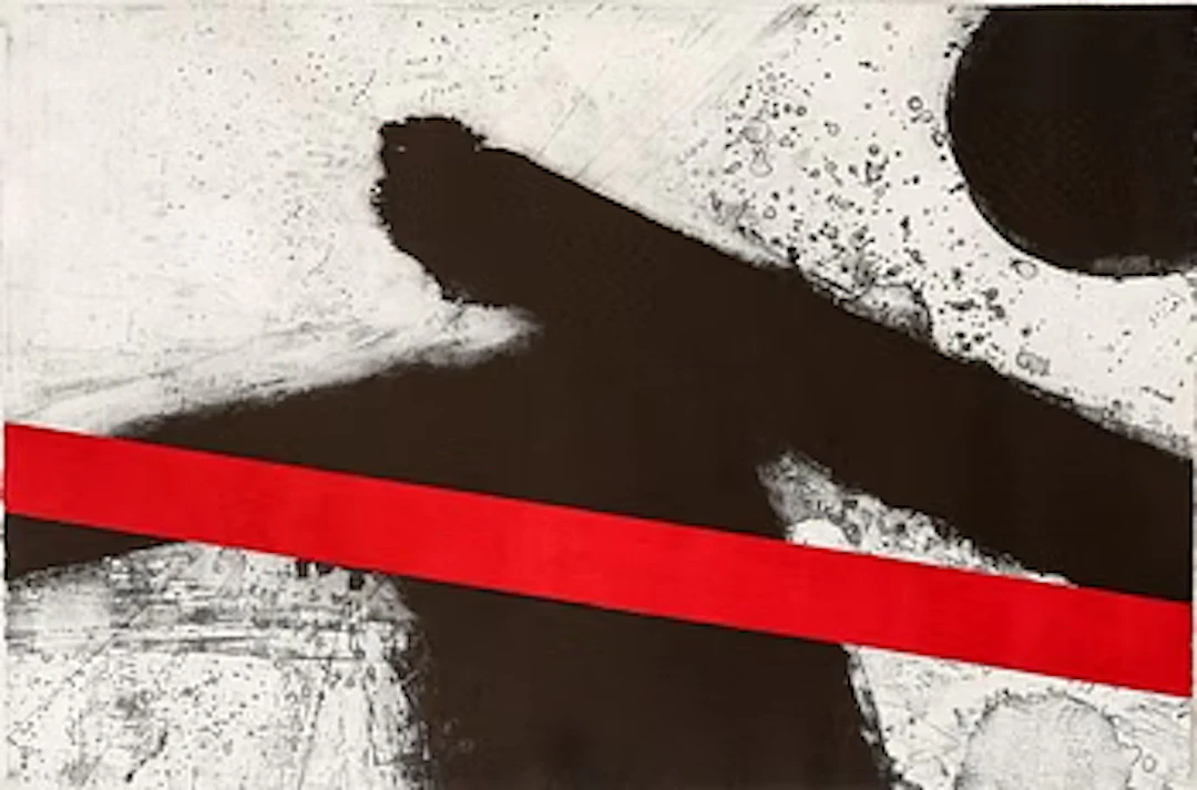 Luis Feito, Untitled.