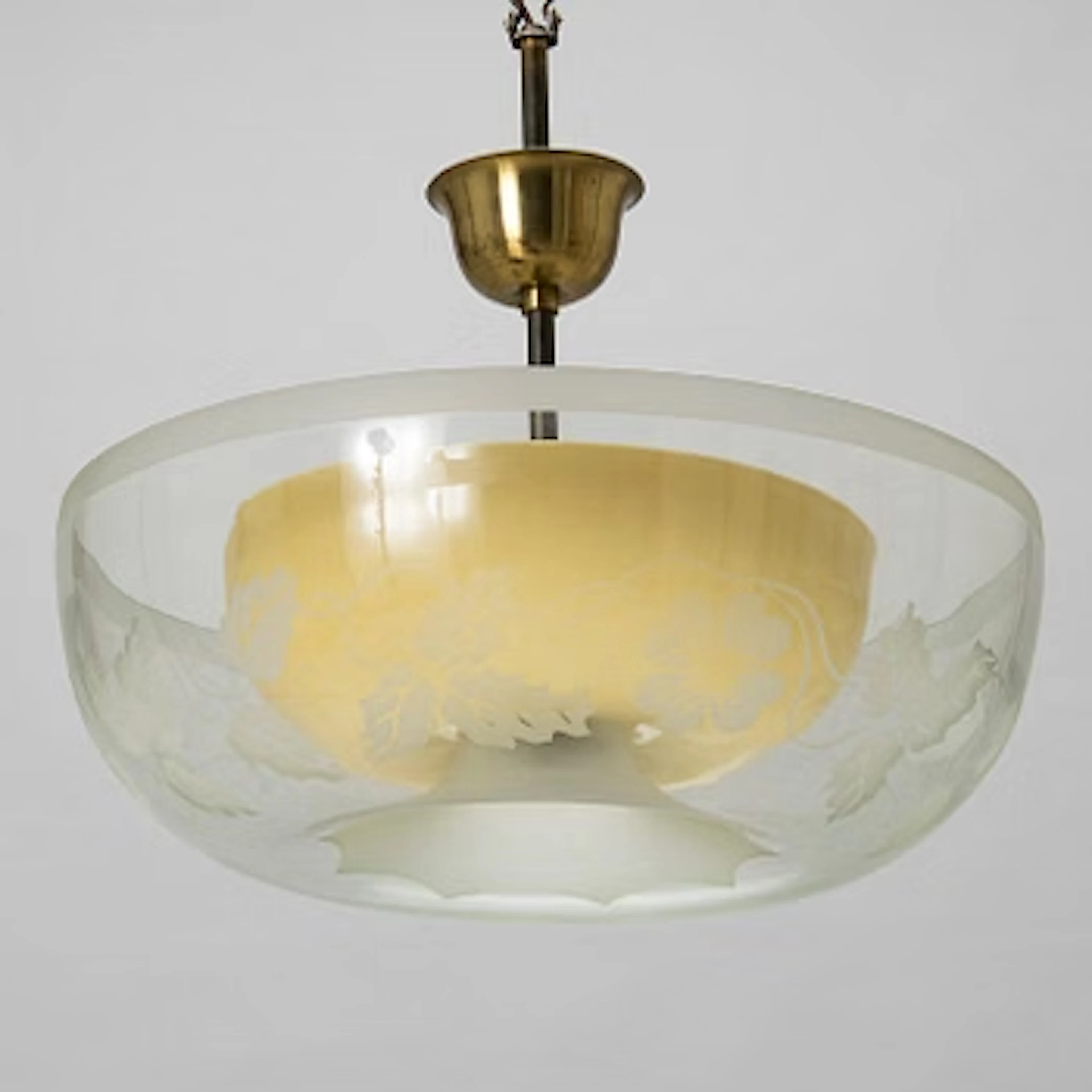 A mid-20tj century ceiling light.