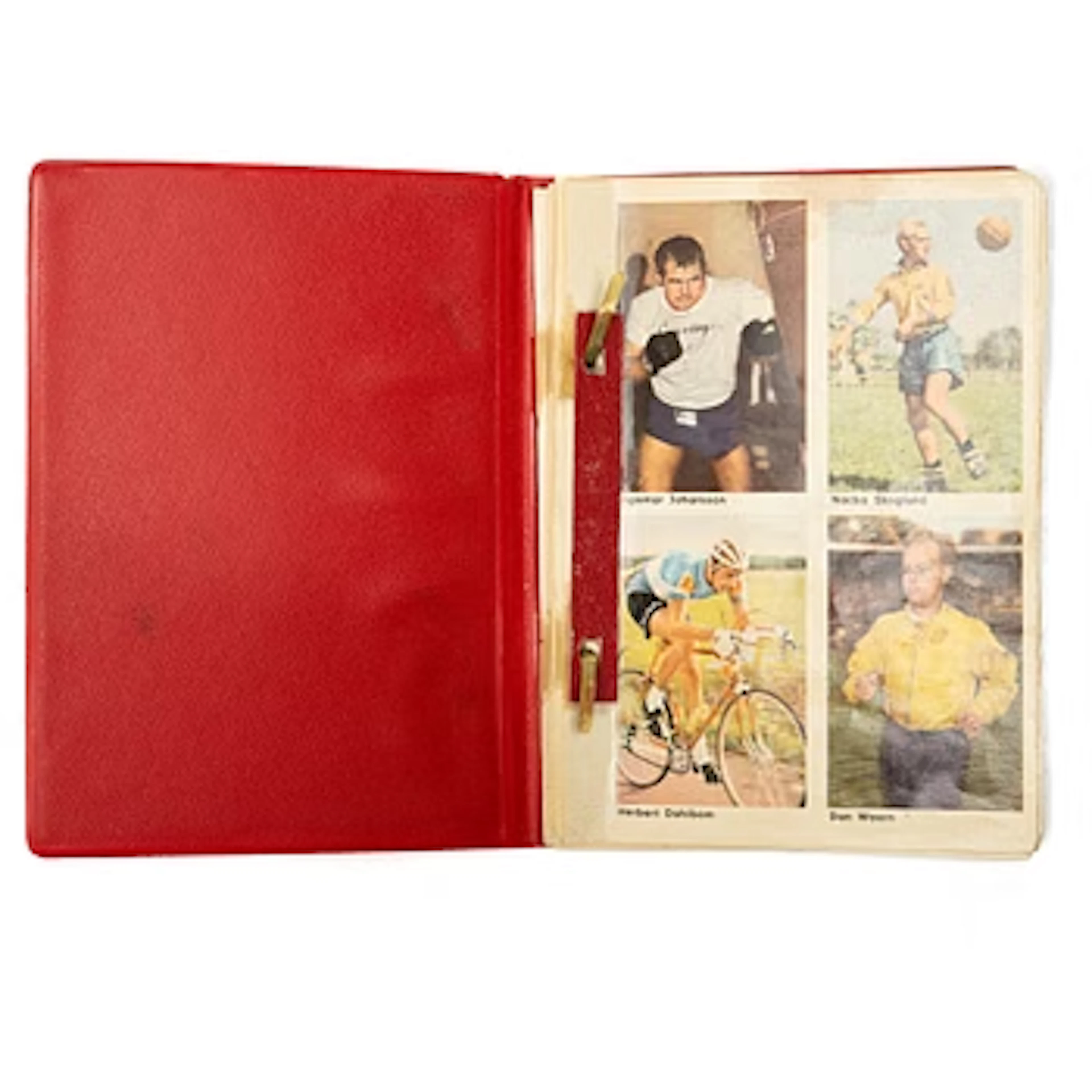 Idol cards, “Sportens stjärnor”, including Cassius Clay, Nacka Skoglund