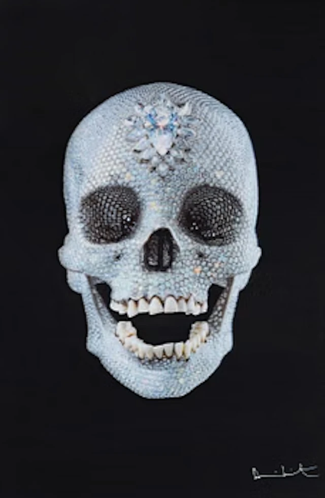 Damien Hirst, For the love of God (Lenticular).
