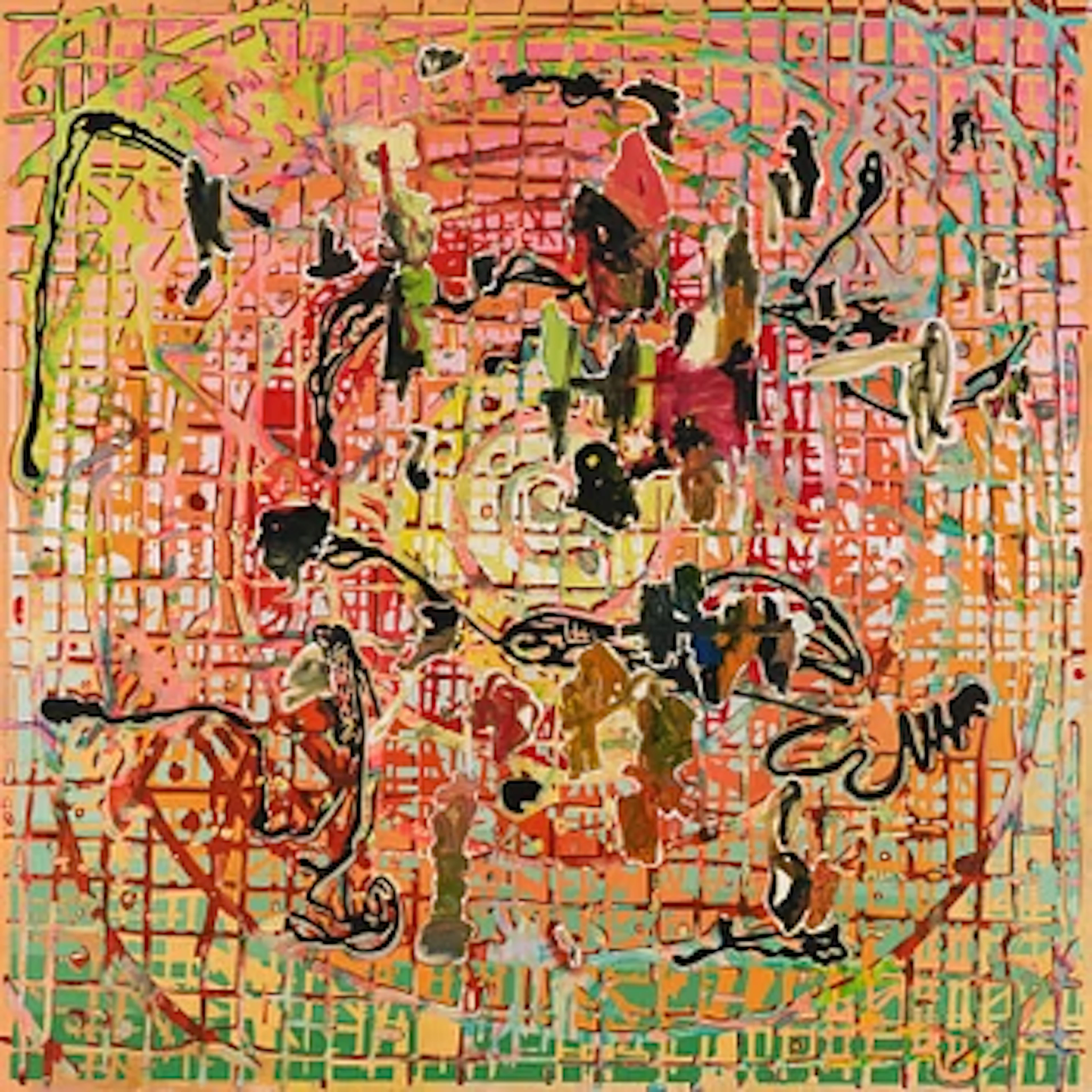 Markus Oehlen, "Galaxilan".