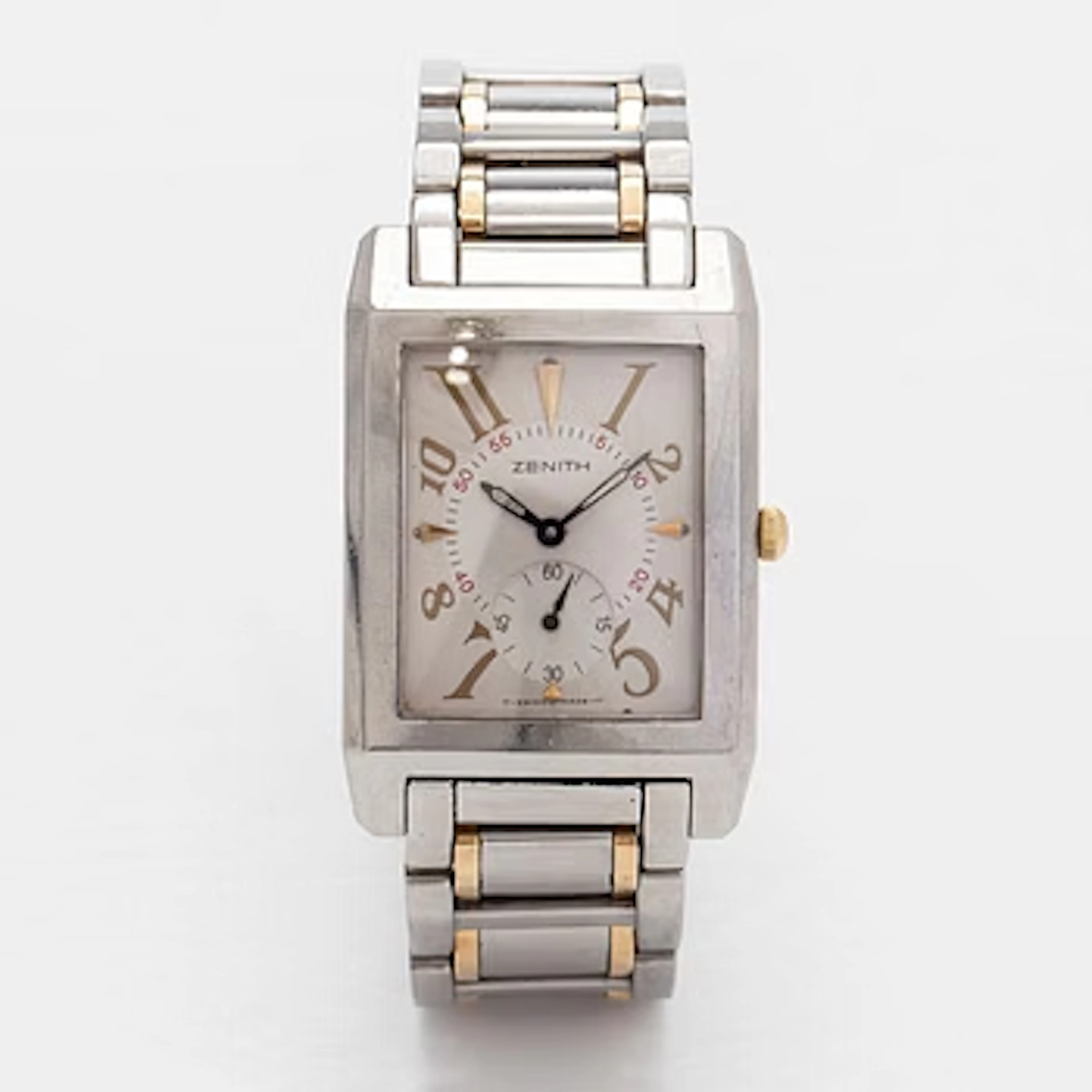 Zenith, Port Royal, 29 x 34 (43) mm, wristwatch, steel, quartz, sapphire