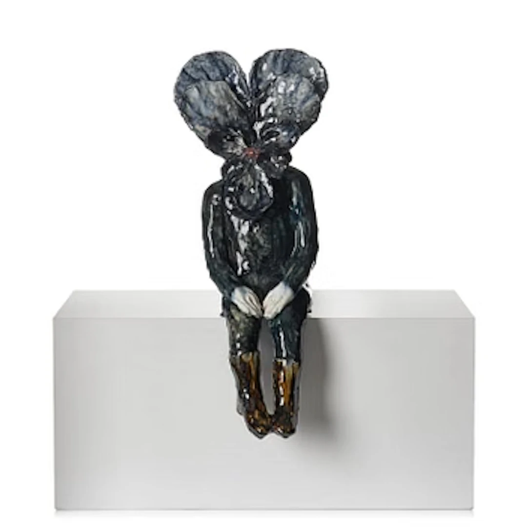 Klara Kristalova, "Seated Flower".