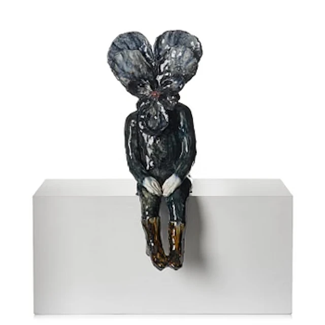 Klara Kristalova, "Seated Flower".