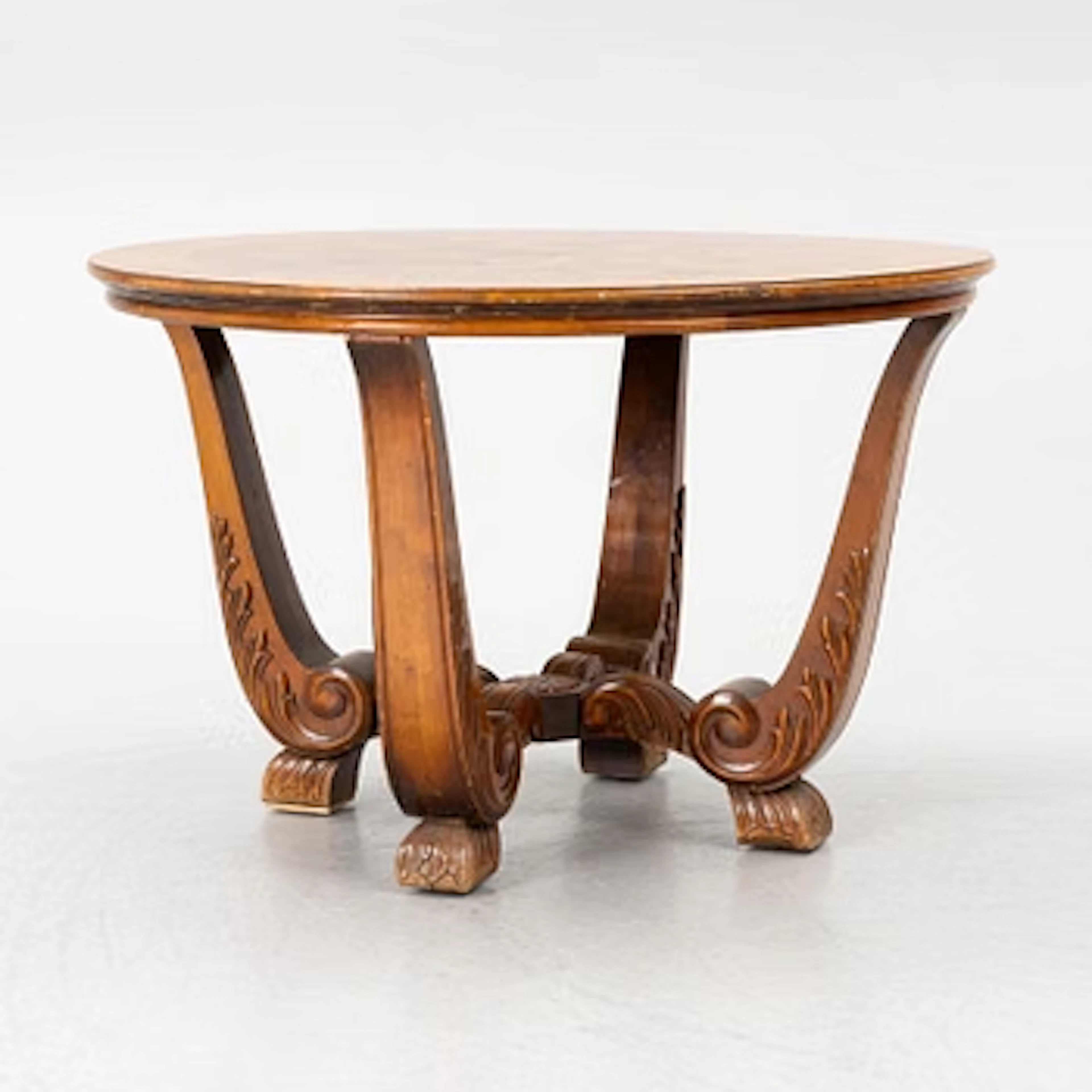 Coffee table, Swedish Modern, 1930s/40s.