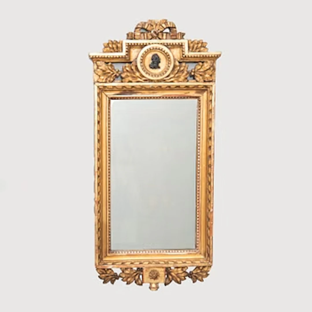 Mirror, Gustavian, circa 1800.