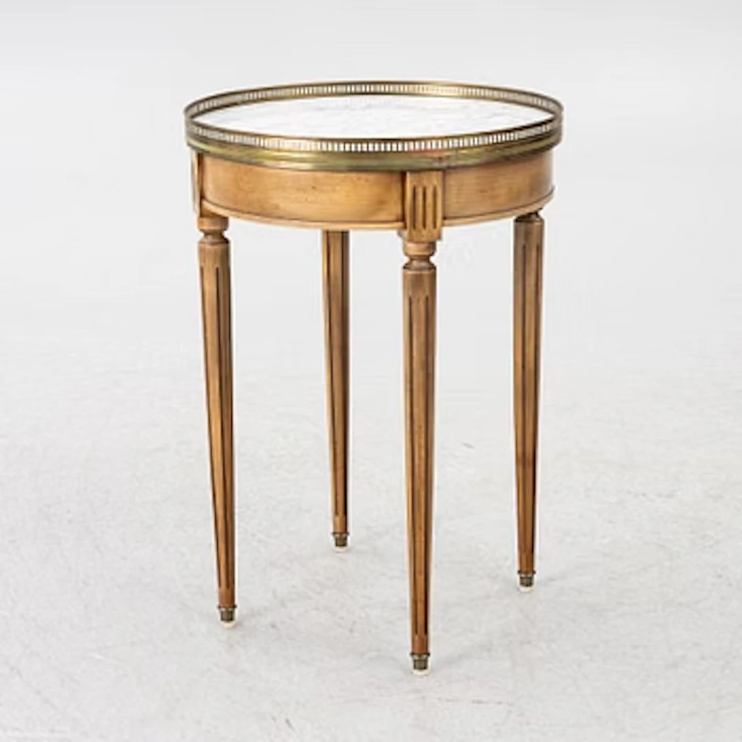 Side table, Louis XVI style, circa 1900.