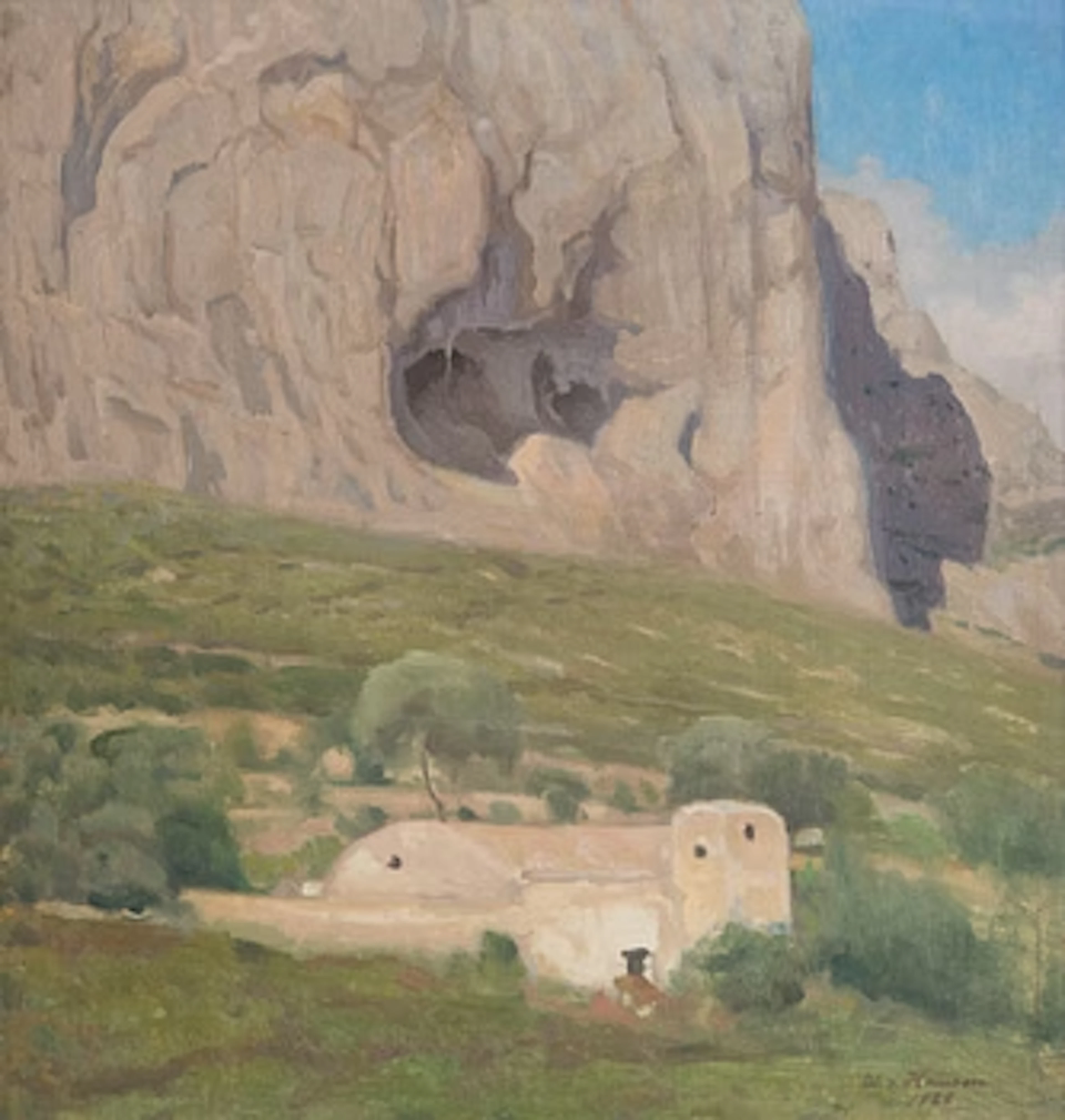Werner von Hausen, Monte Solaro in Capri.
