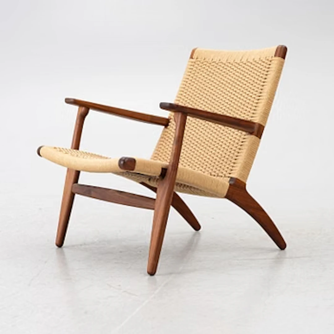 Hans J. Wegner, Armchair, "CH25", Carl Hansen & Søn, Denmark, circa 2020.