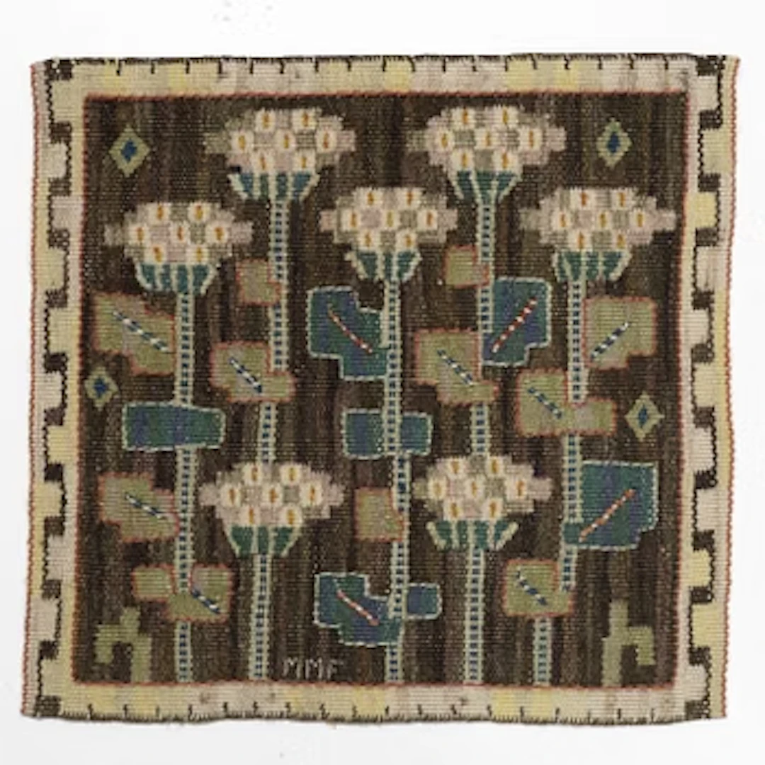 Märta Måås-Fjetterström, a textile,”Taklök”, tapestry weave, ca 39