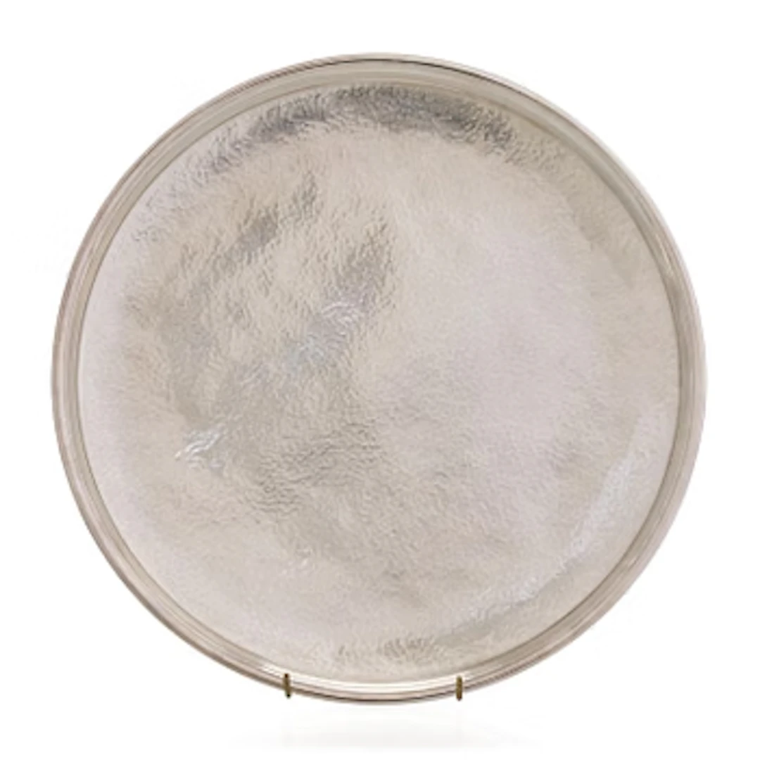 Tapio Wirkkala, A silver dish, model TW 275, Kultakeskus, Hämeenlinna, 1968.