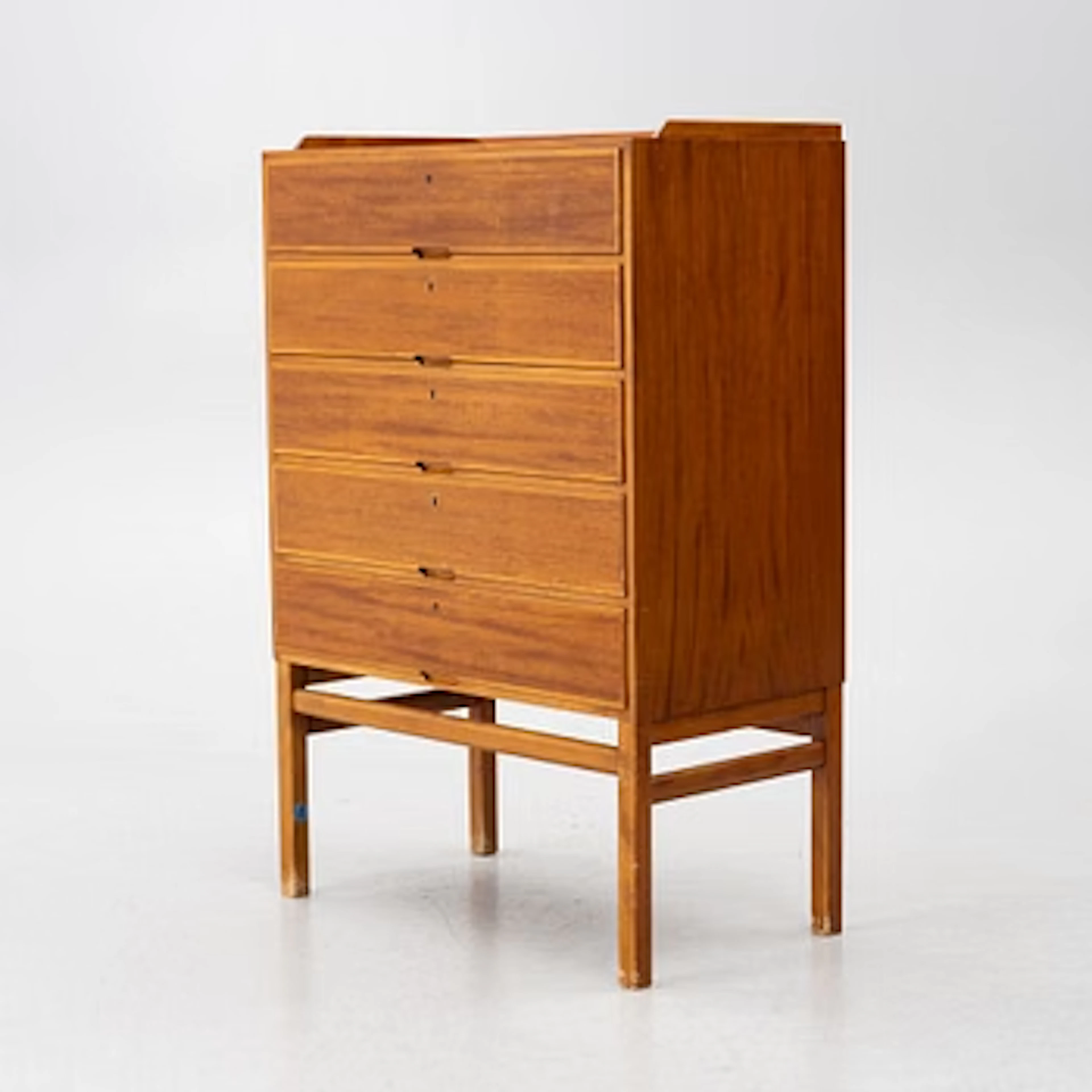 Axel Larsson, a chest of drawers, Bodafors, 1940's/50's.