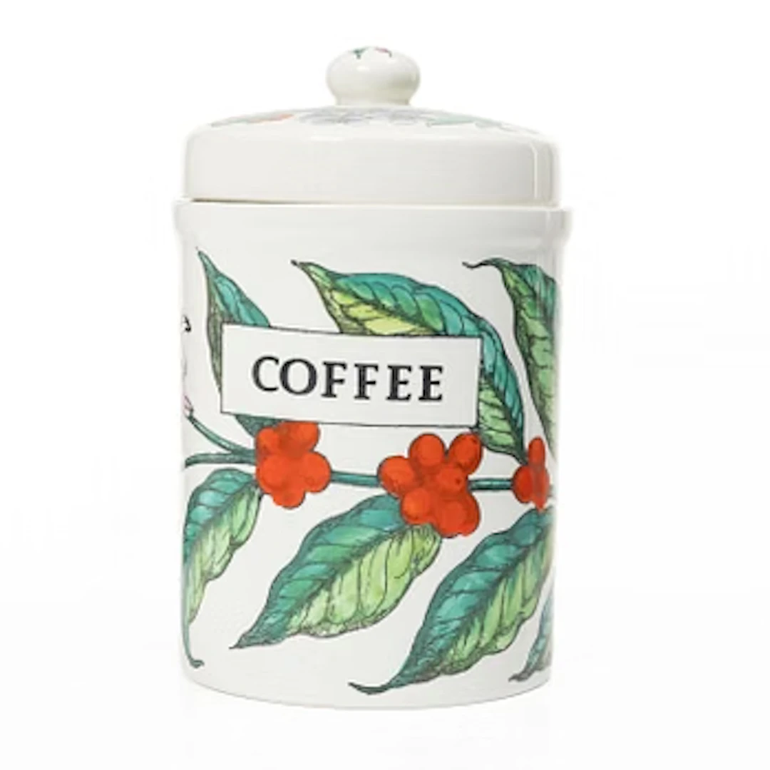 Piero Fornasetti, a lidded jar, Fornasetti, Milan, Italy.