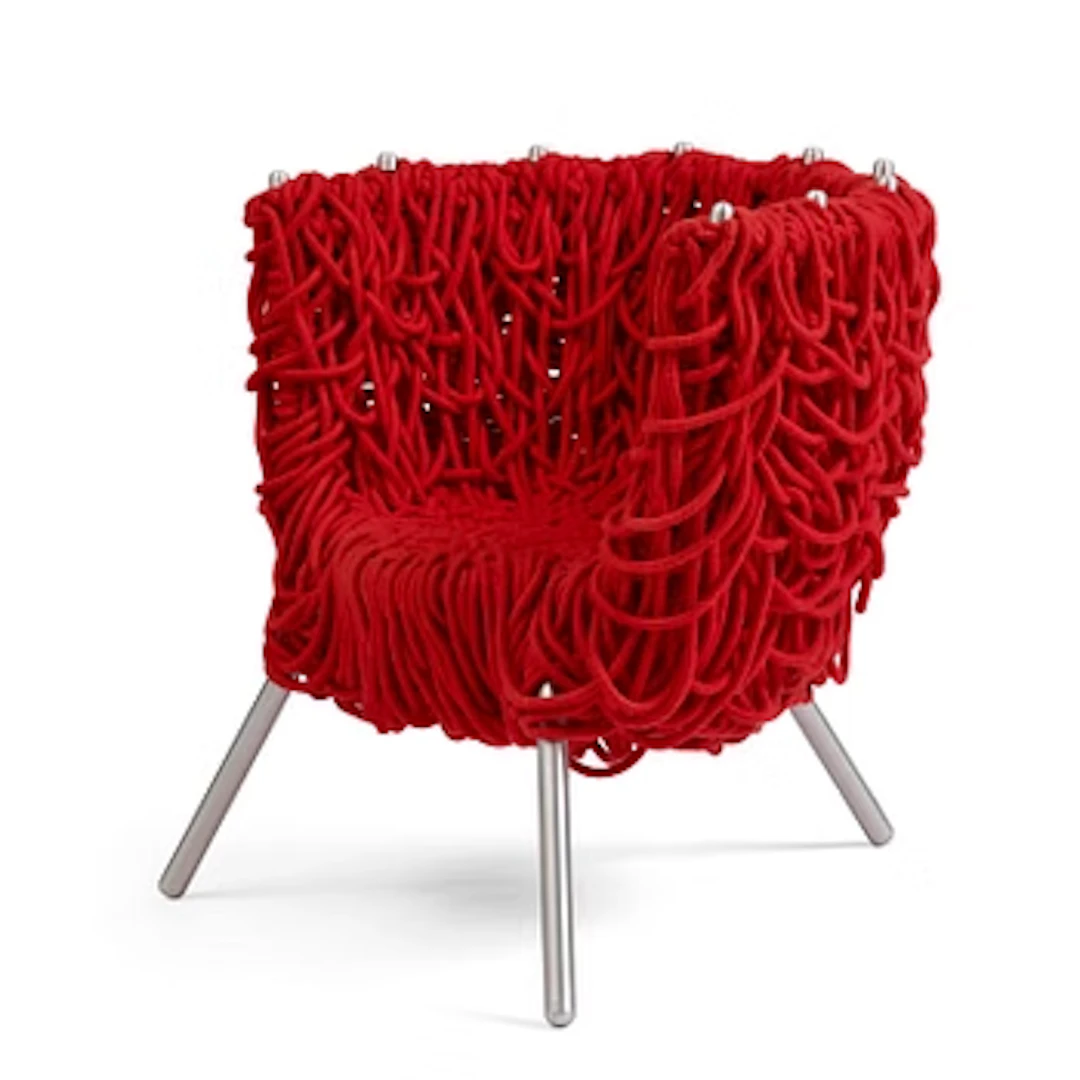 Fernando & Humberto Campana, a "Vermelha" chair, Edra, Italy, post 1993.