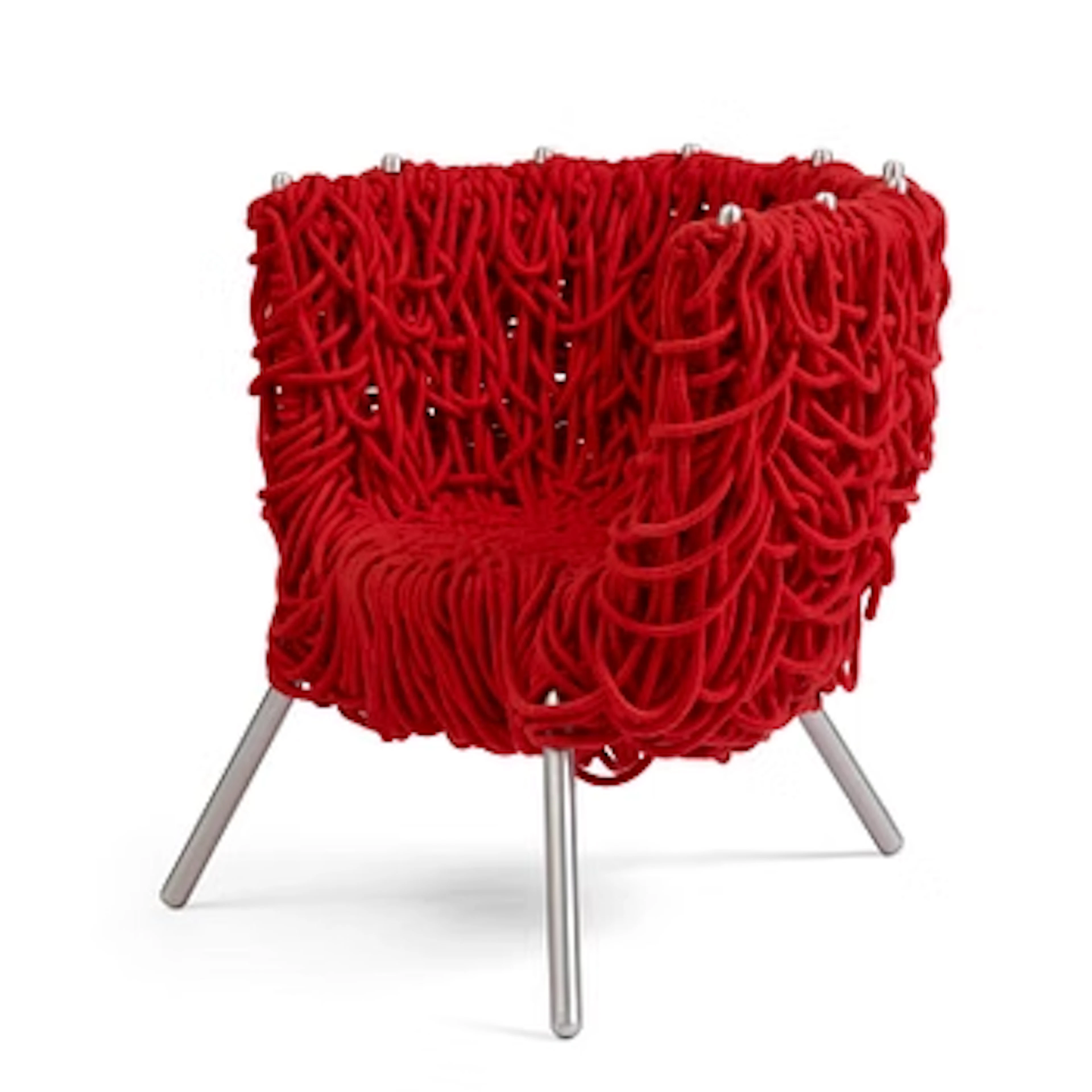 Fernando & Humberto Campana, a "Vermelha" chair, Edra, Italy, post 1993.