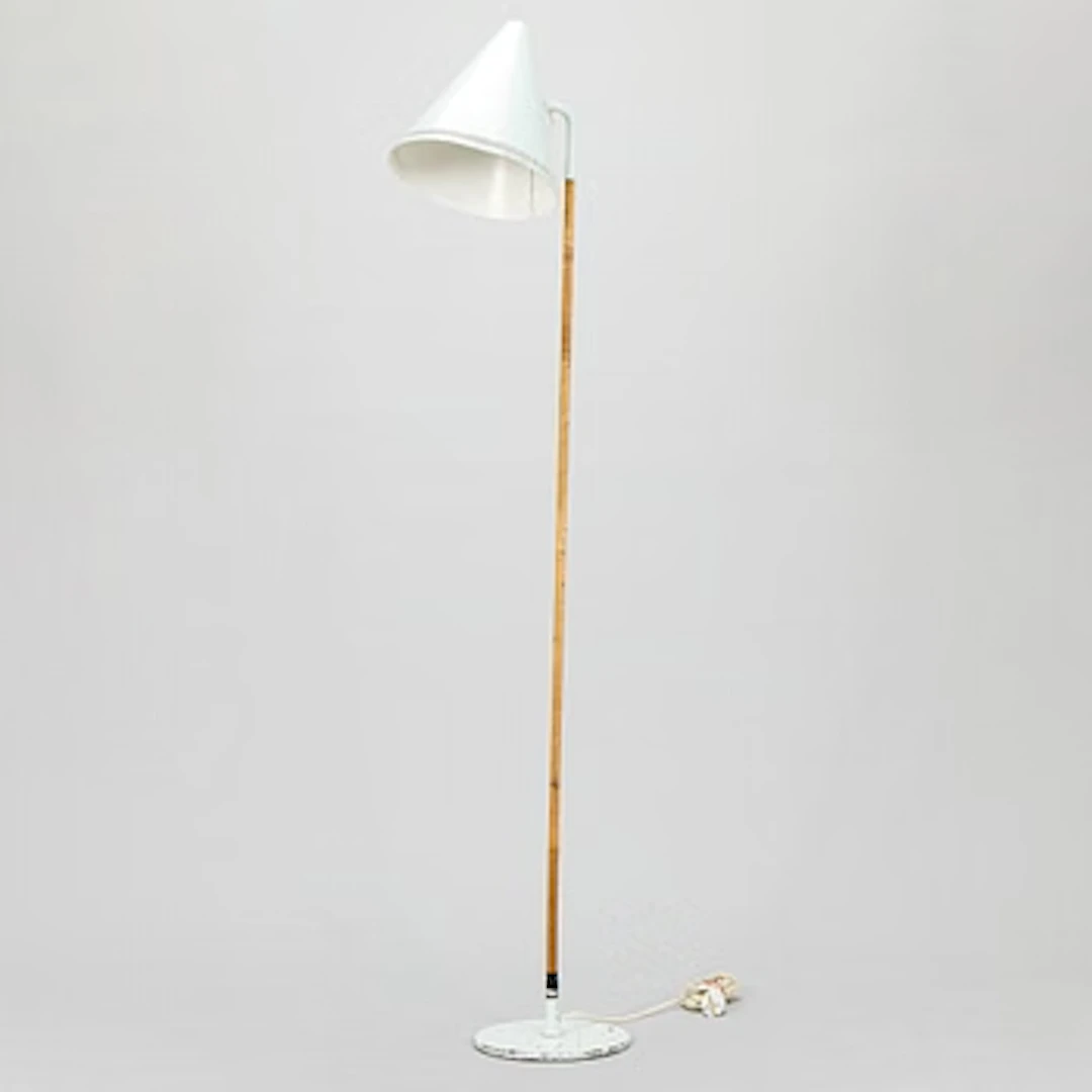 Paavo Tynell, floor lamp, model K10-10, Idman, mid-20th century.