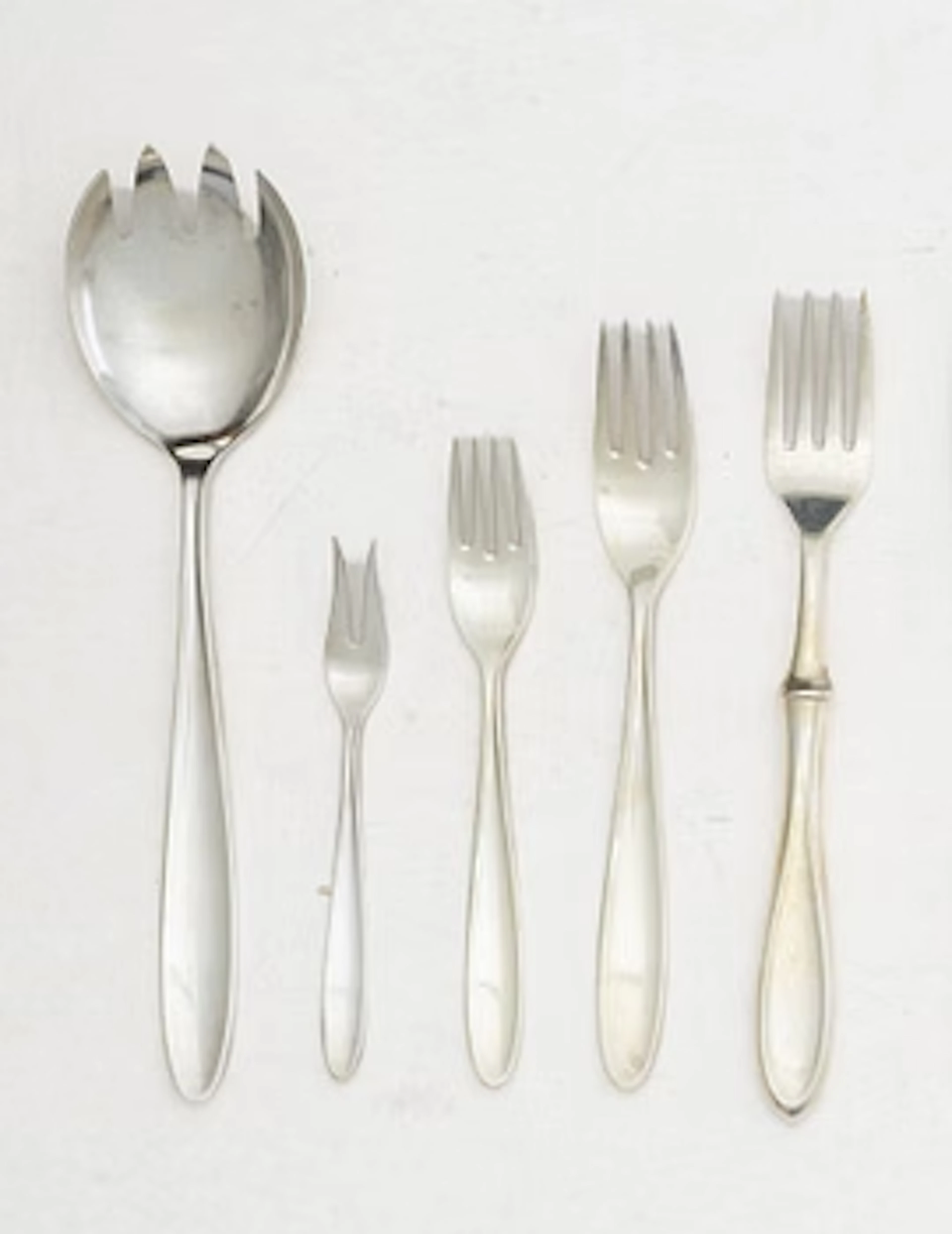 A Norwegian silver cutlery set, “Oseberg”, Thorvald Marthinsen Sølvvarefabrikk