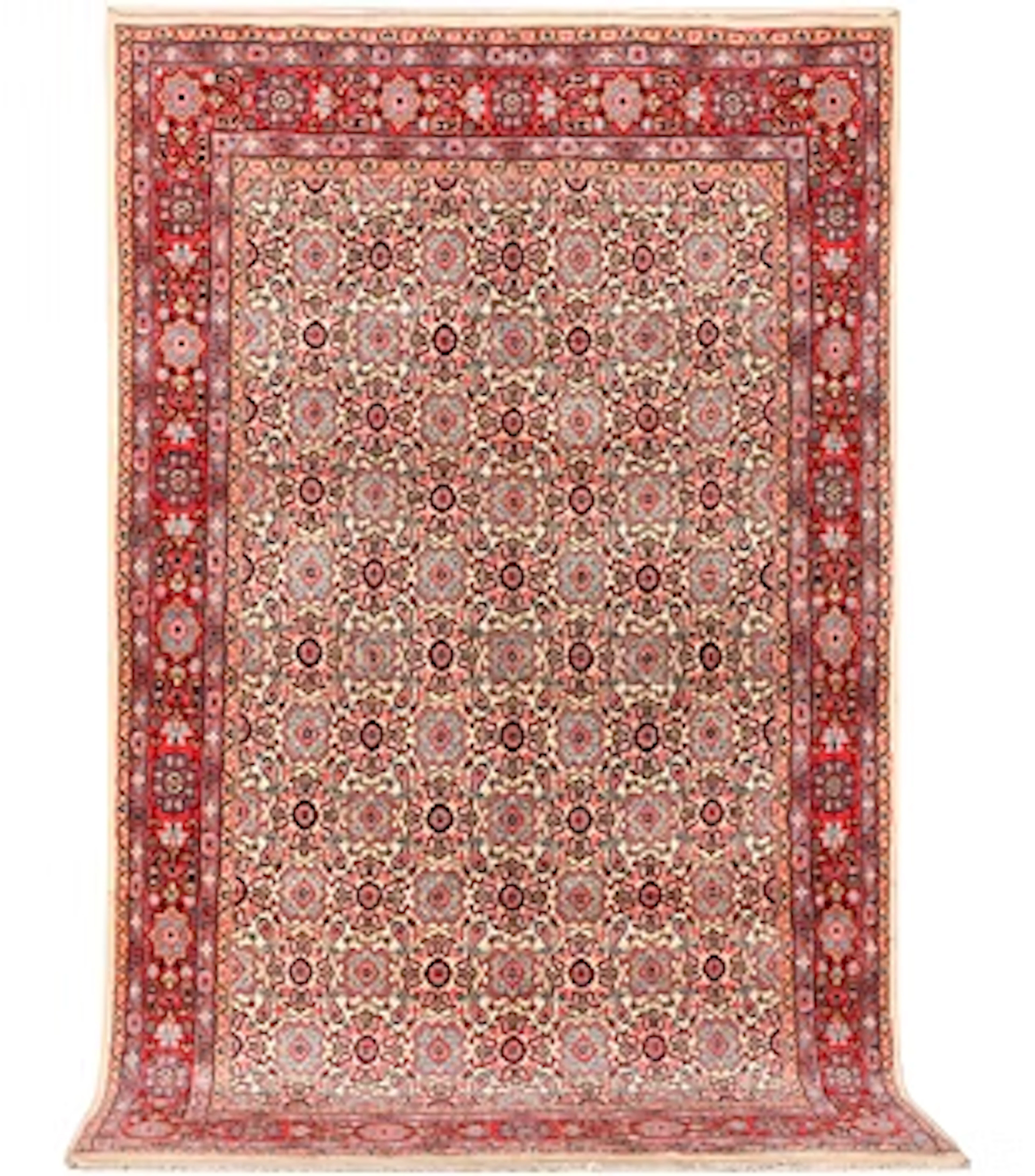A Moud carpet, c. 265 x 155 cm.
