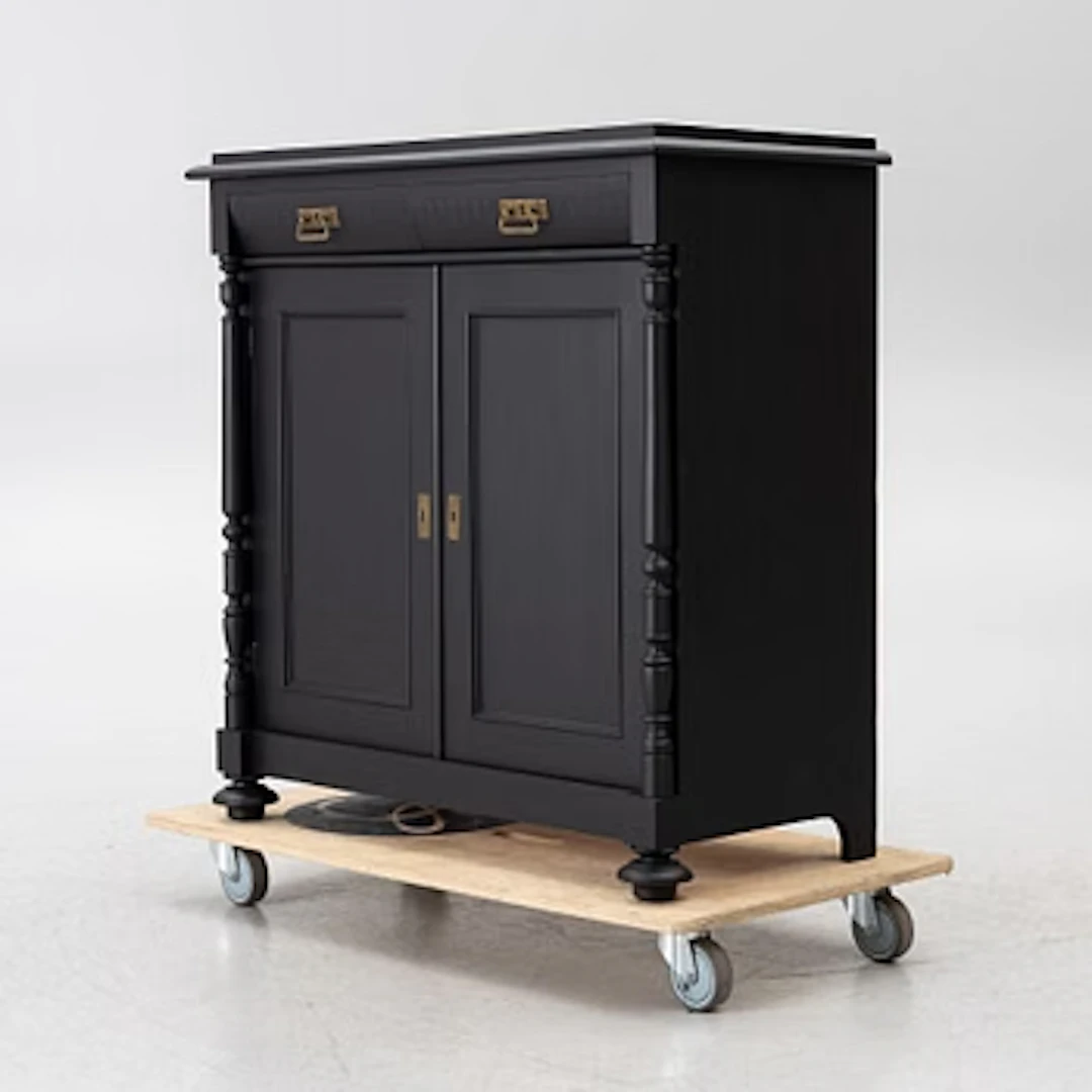 A sideboard, circa 1900.
