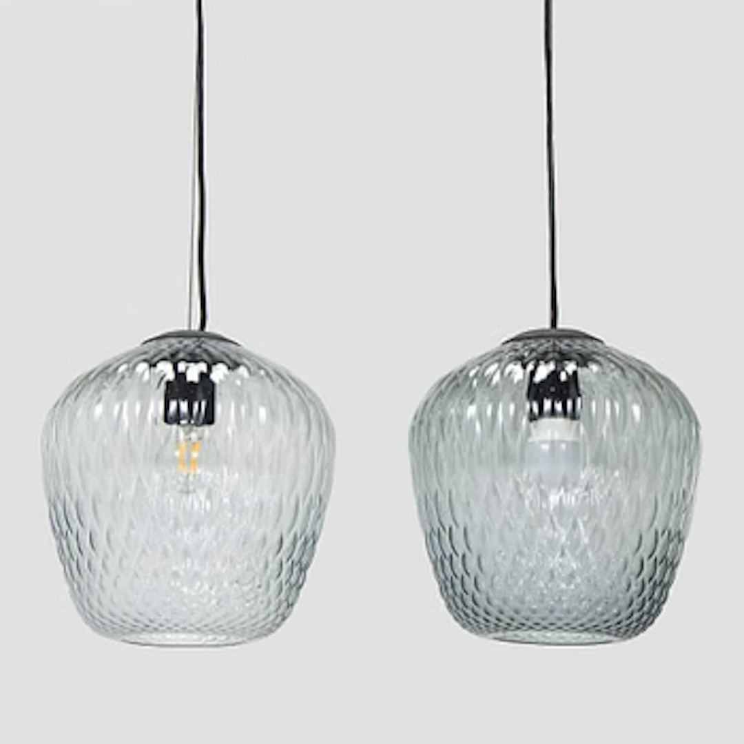 Samuel Wilkinson, a pair of “Blown” pendant lights, &Tradition.
