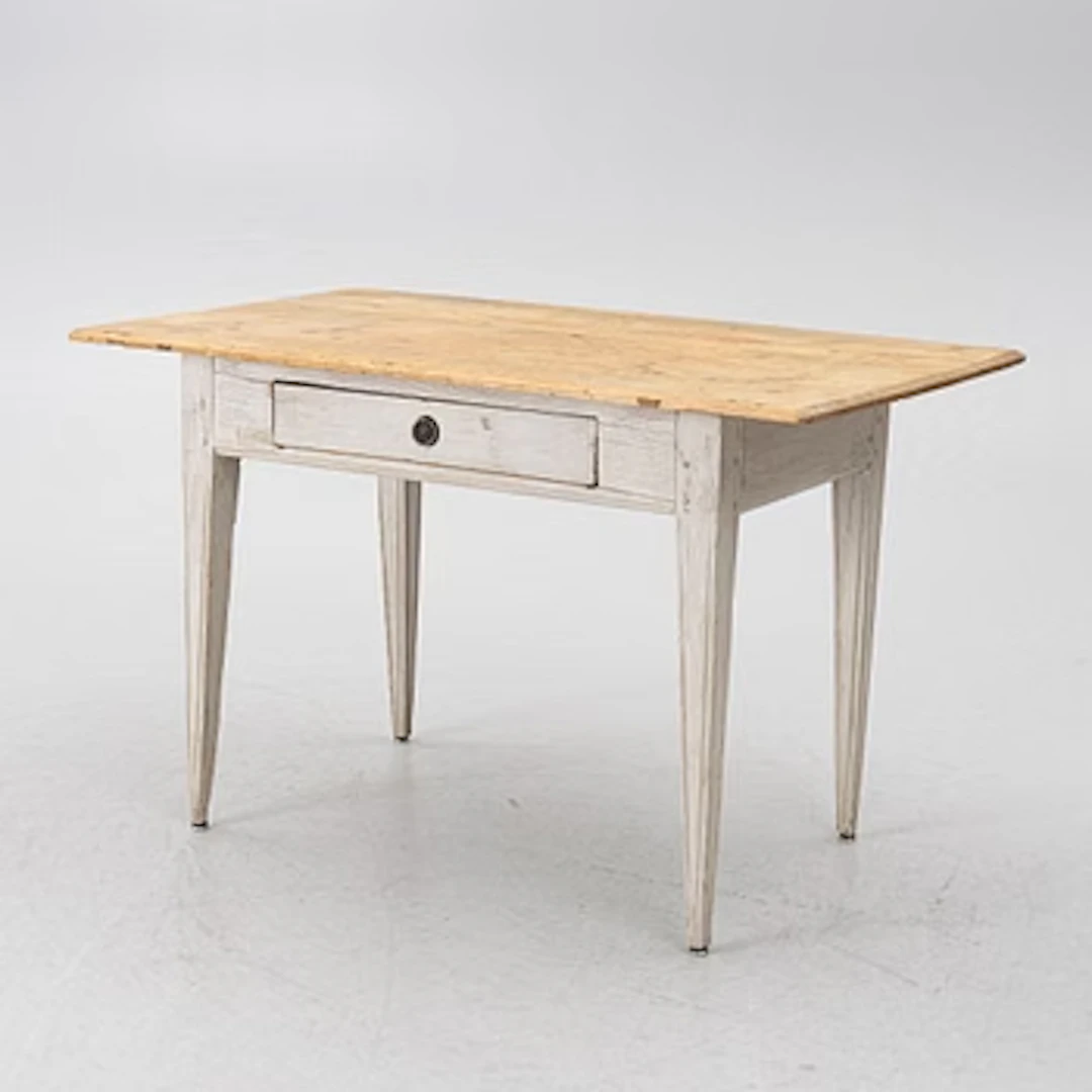 A 19th century table.