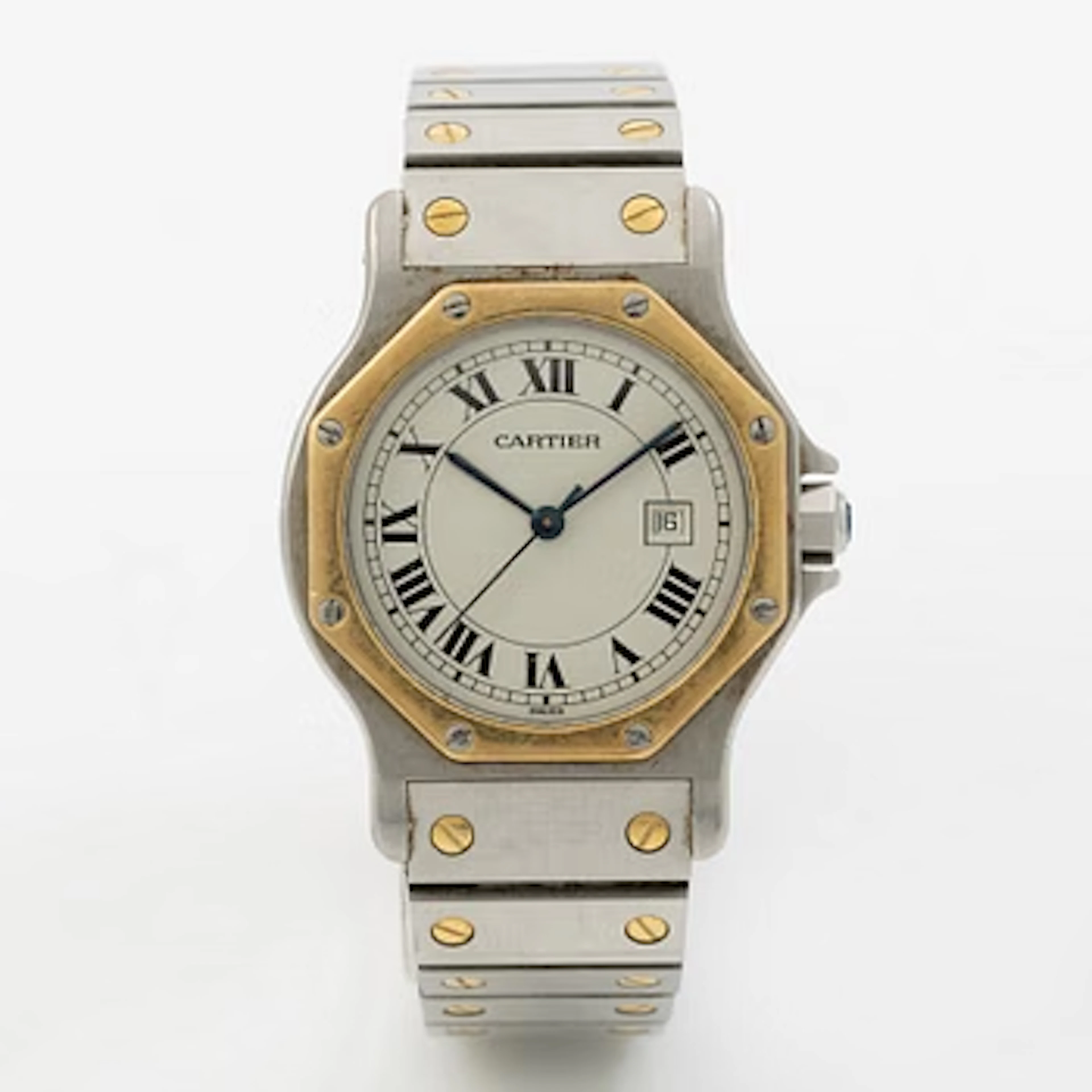 Cartier, Santos Ronde, wristwatch, 29 mm.