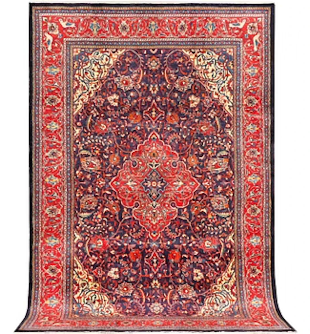 A Bakhtiari carpet, c. 321 x 210 cm.