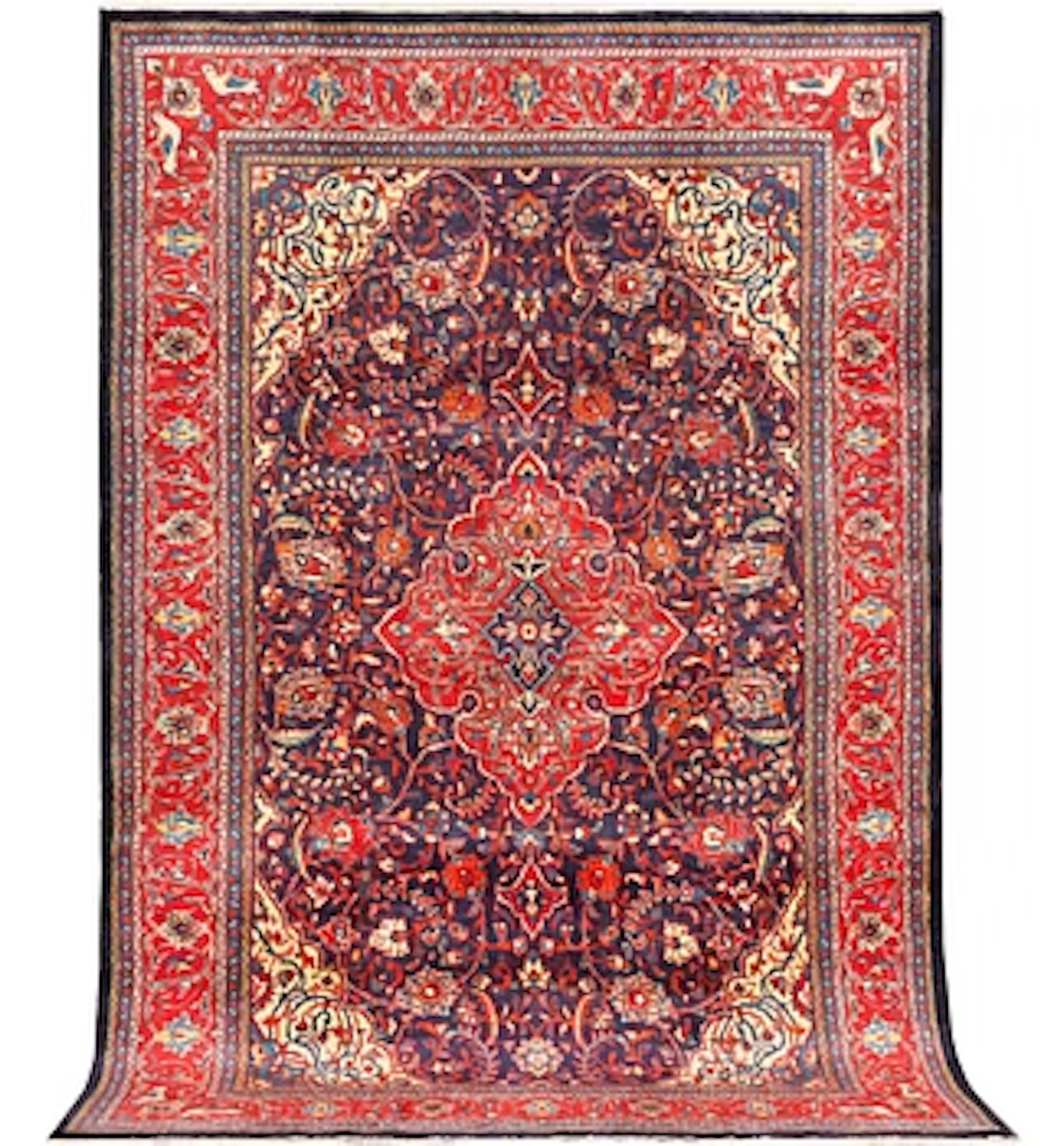 A Bakhtiari carpet, c. 321 x 210 cm.