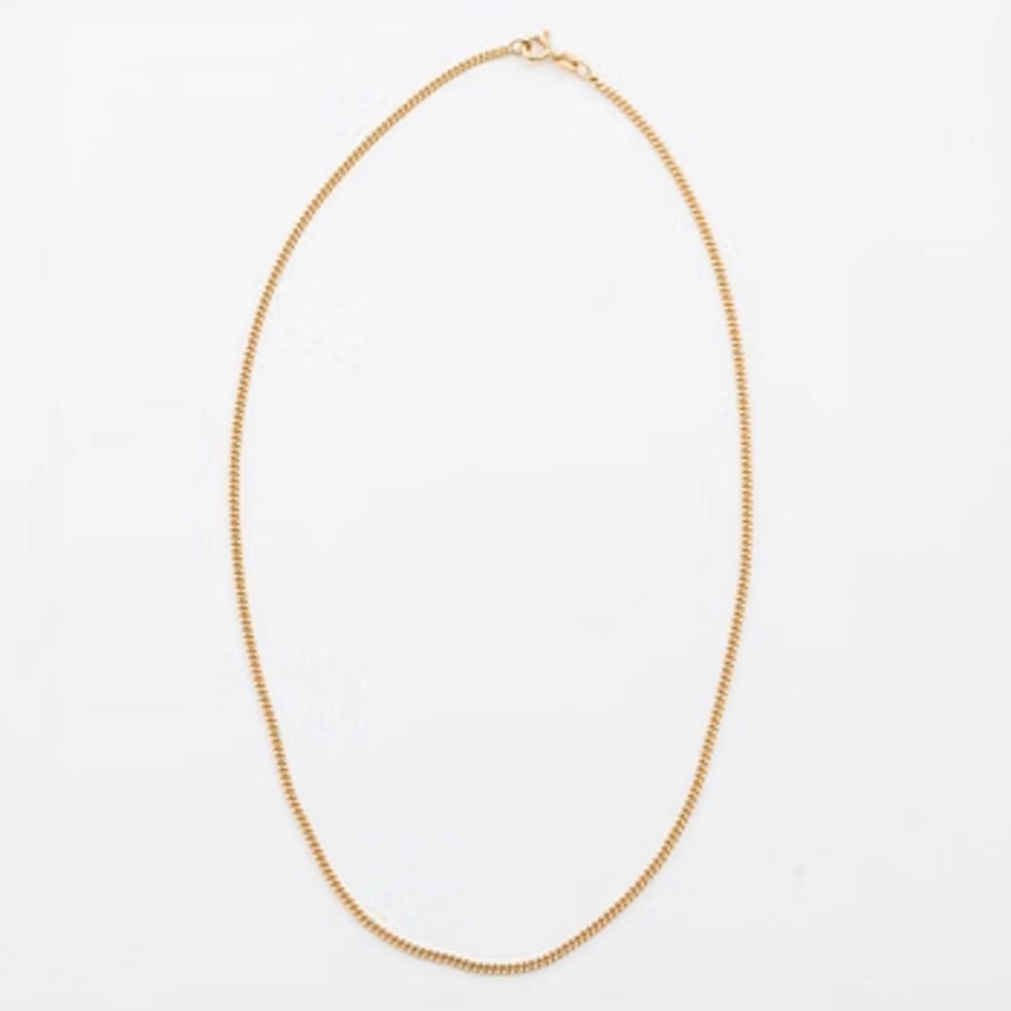 18K gold chain, Balestra.