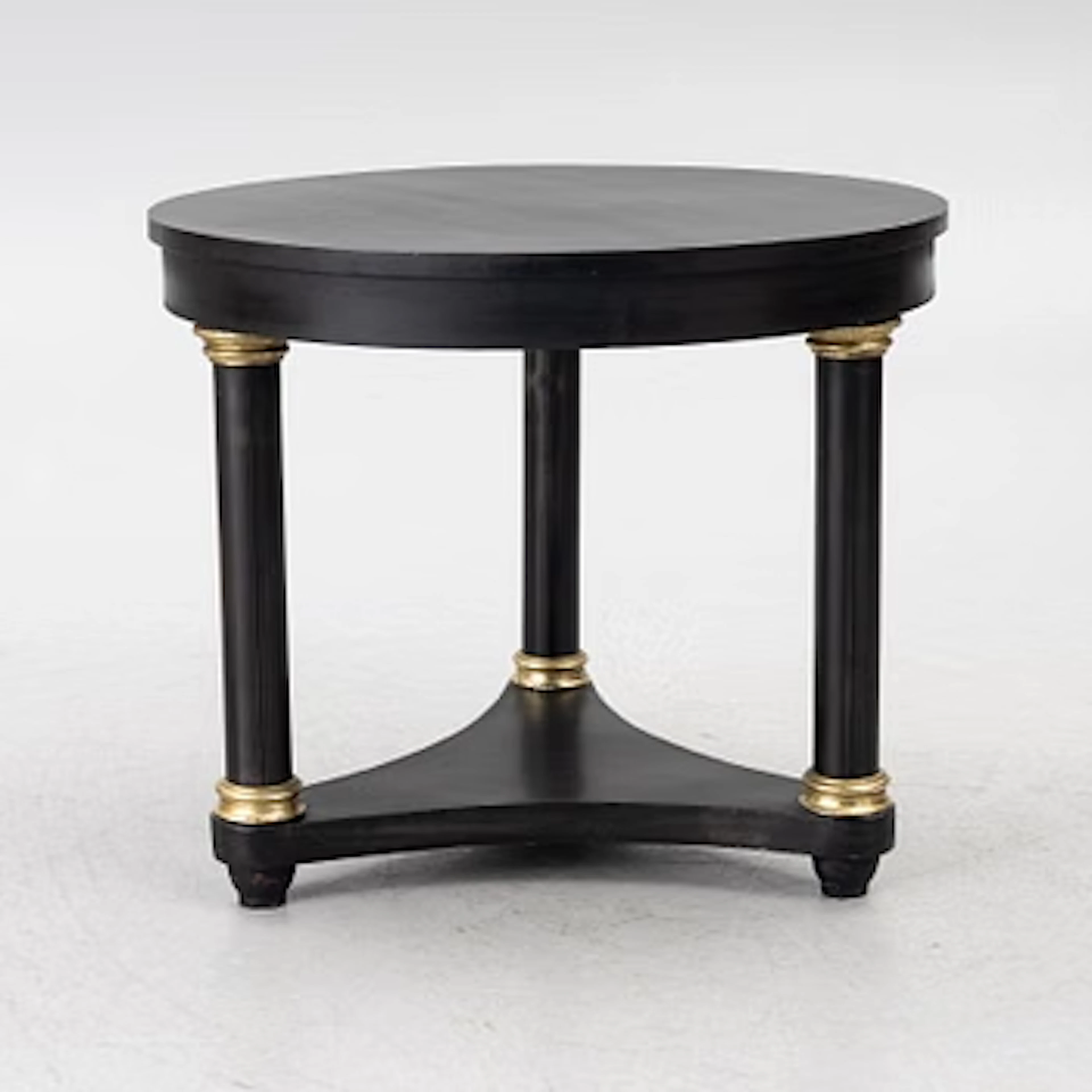 Salon table, Empire style, contemporary.