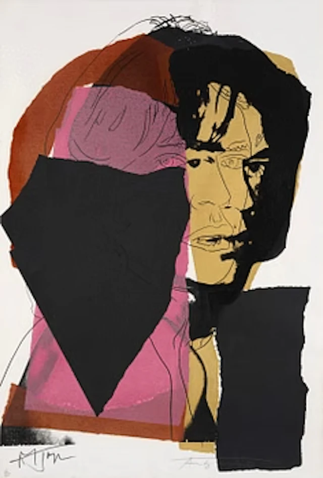 Andy Warhol, "Mick Jagger".
