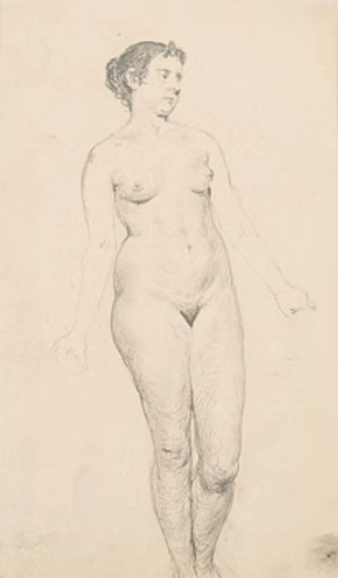 Janis Rozenthal, Nude study.
