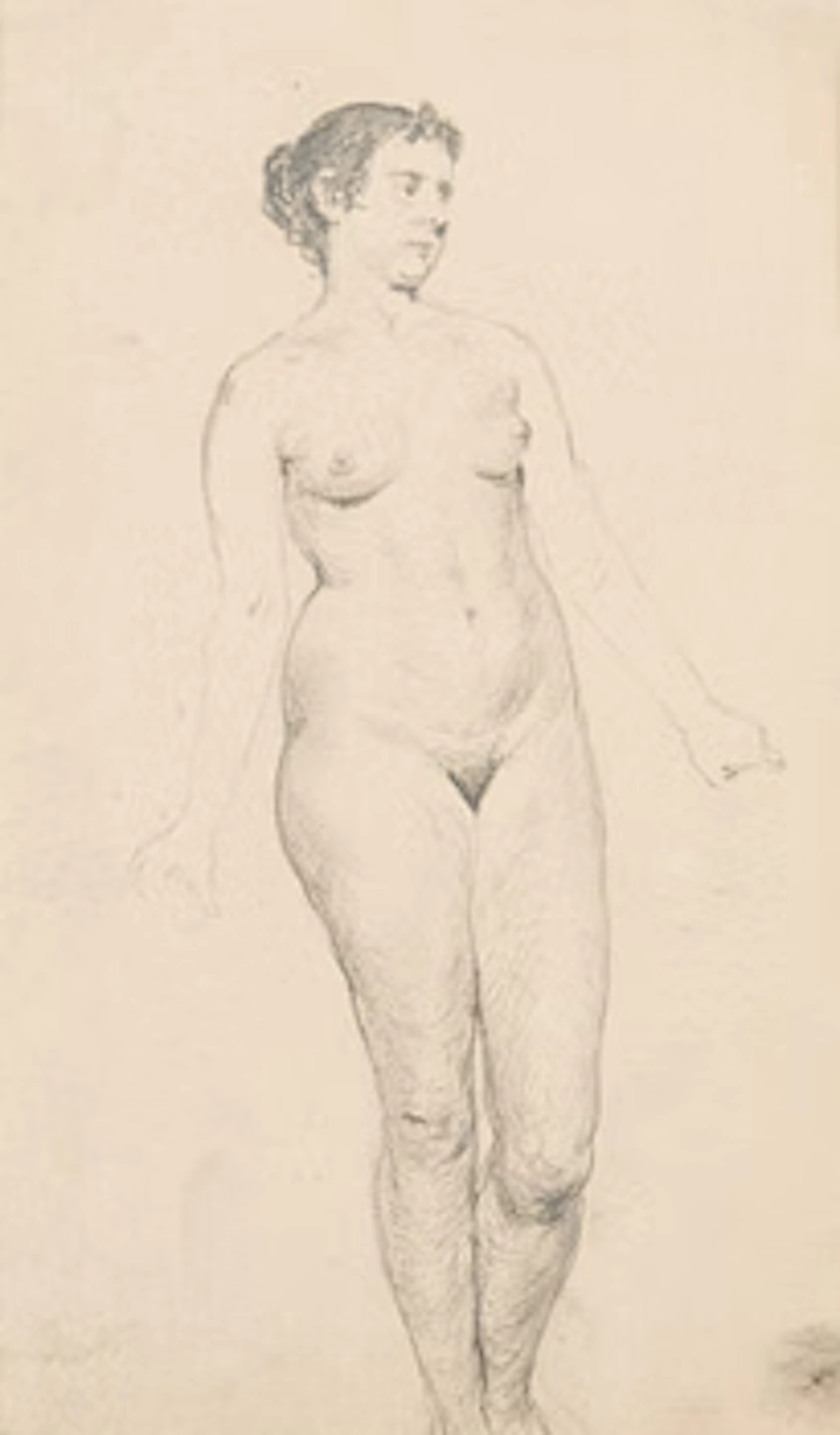Janis Rozenthal, Nude study.