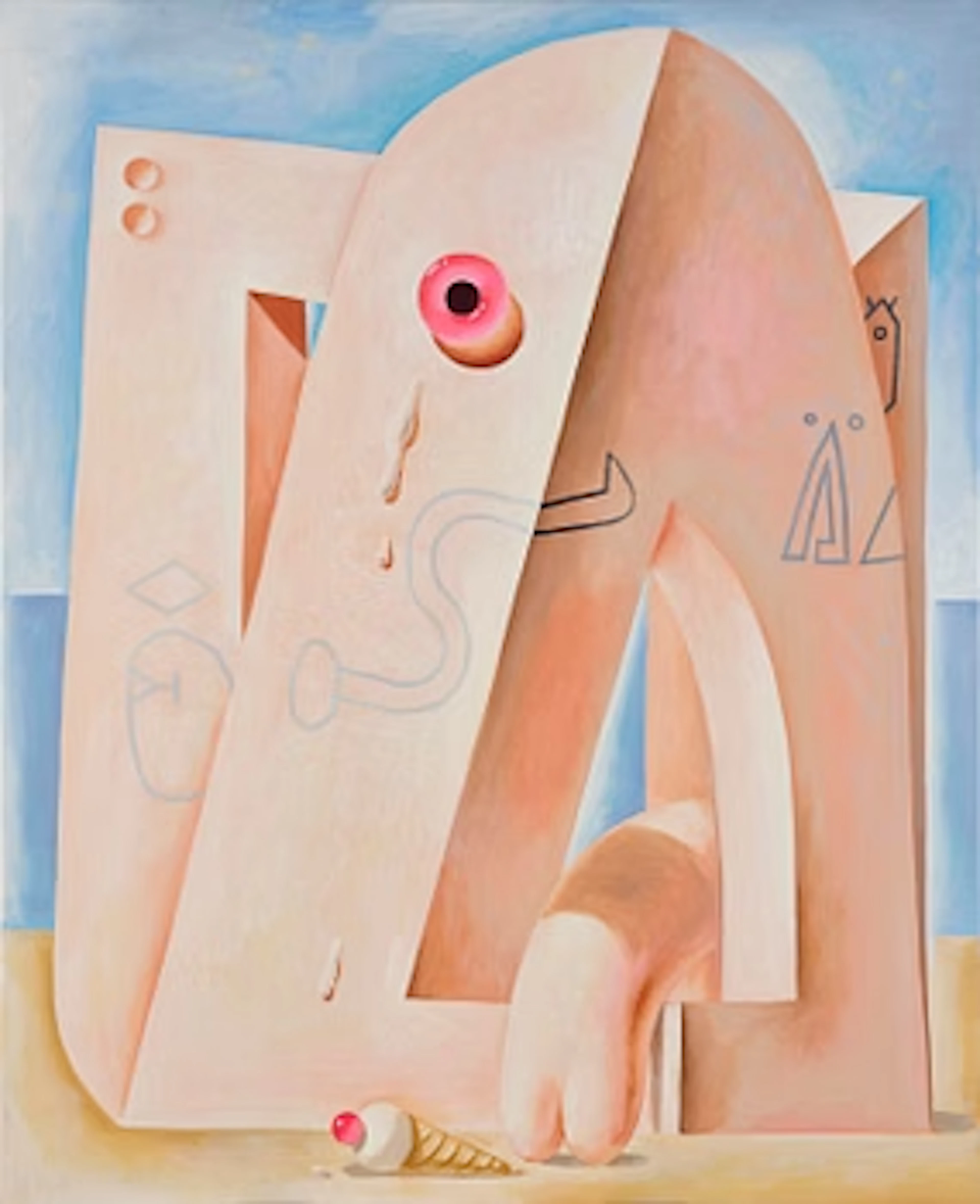 Leo Park, "Bathing Scene V".