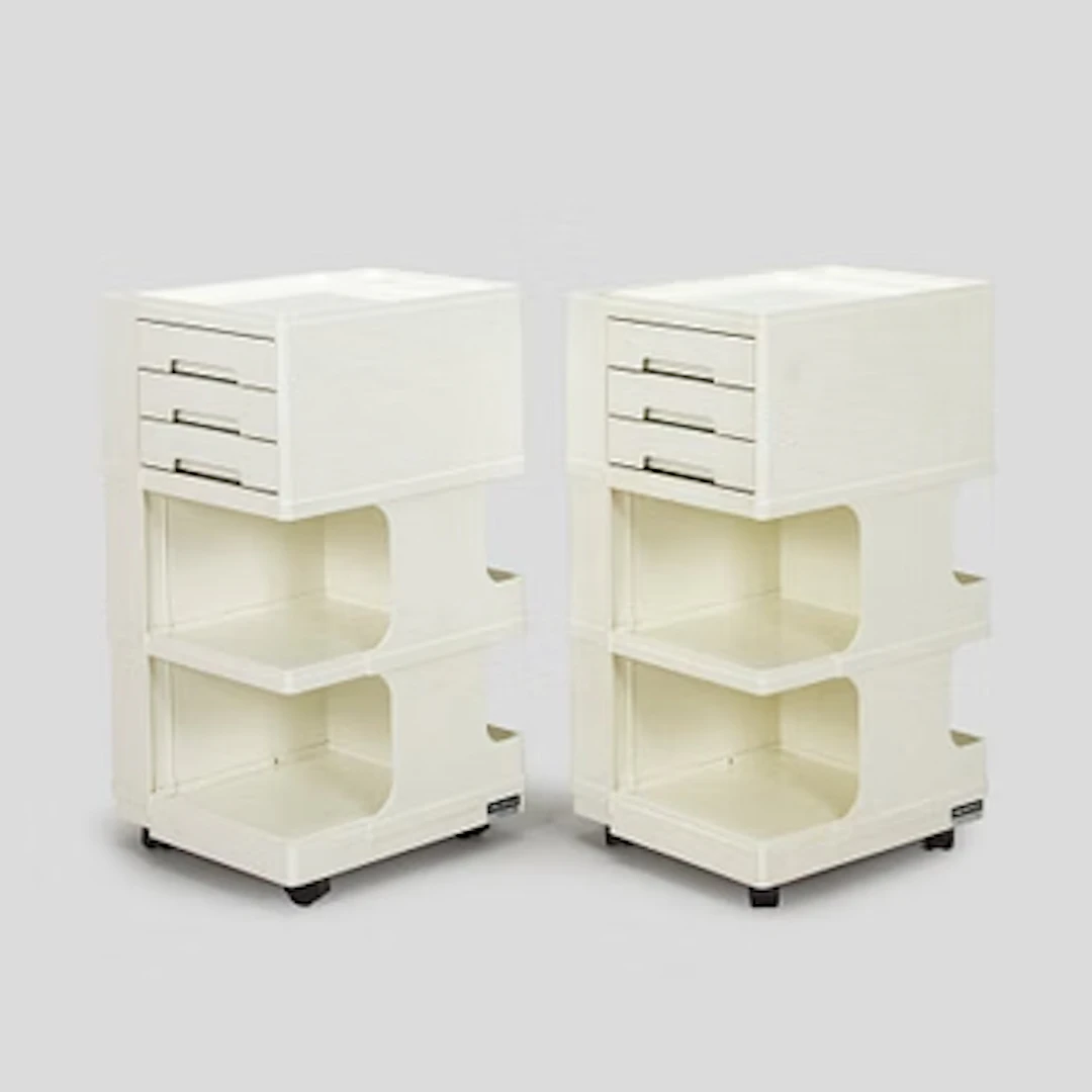 A pair of Stile Neolt drawers Italy, second half of the 20th century.
