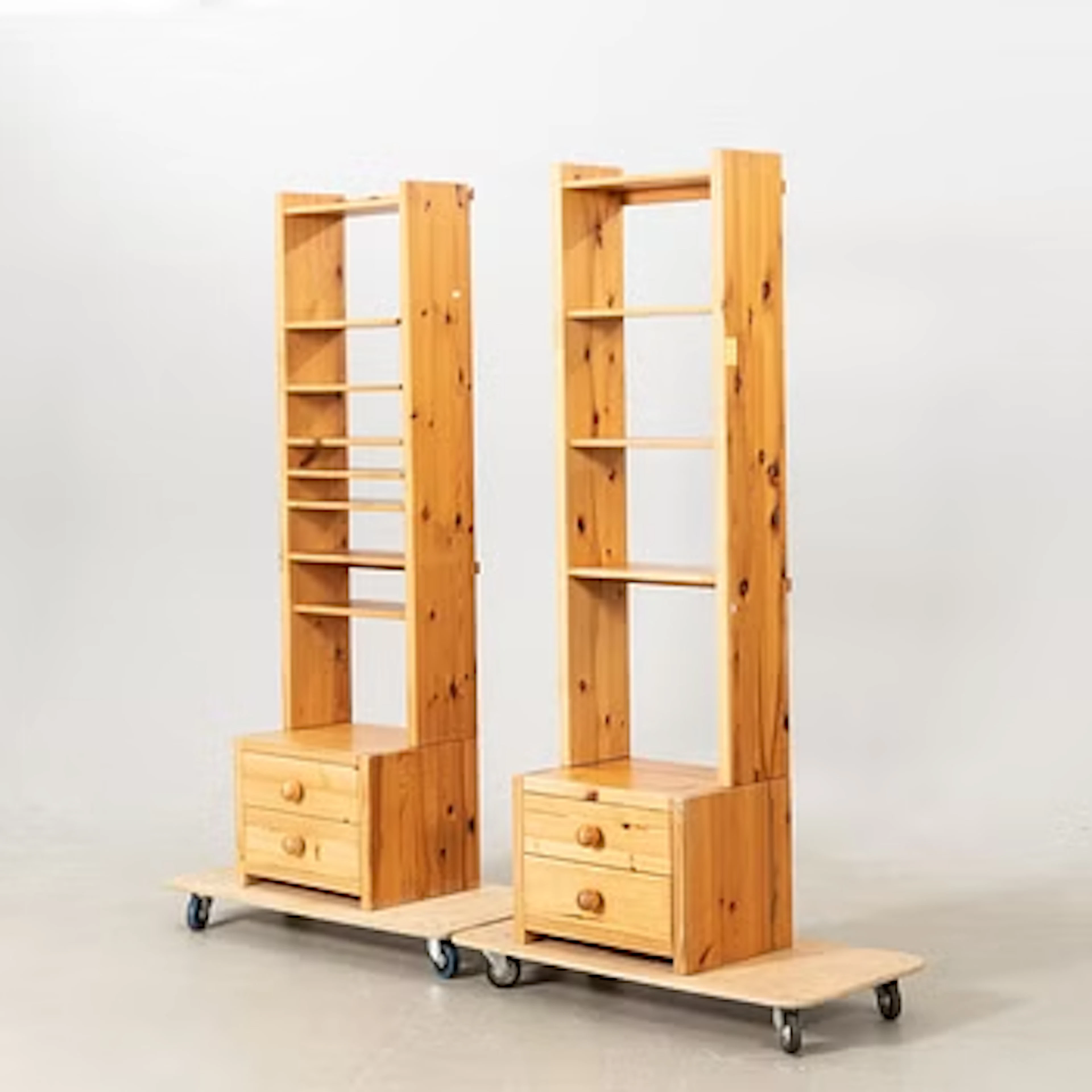 Bookcases a pair, Sven Larsson's Furniture Shop Malmö, second half