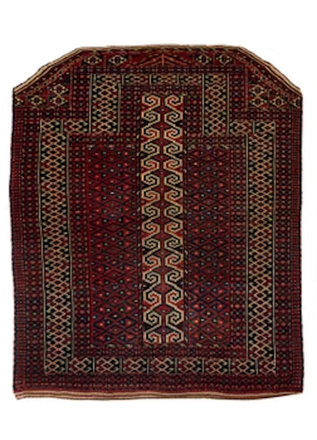 A Yomud Salachak, West Turkmenistan, c. 115 x 94 cm.