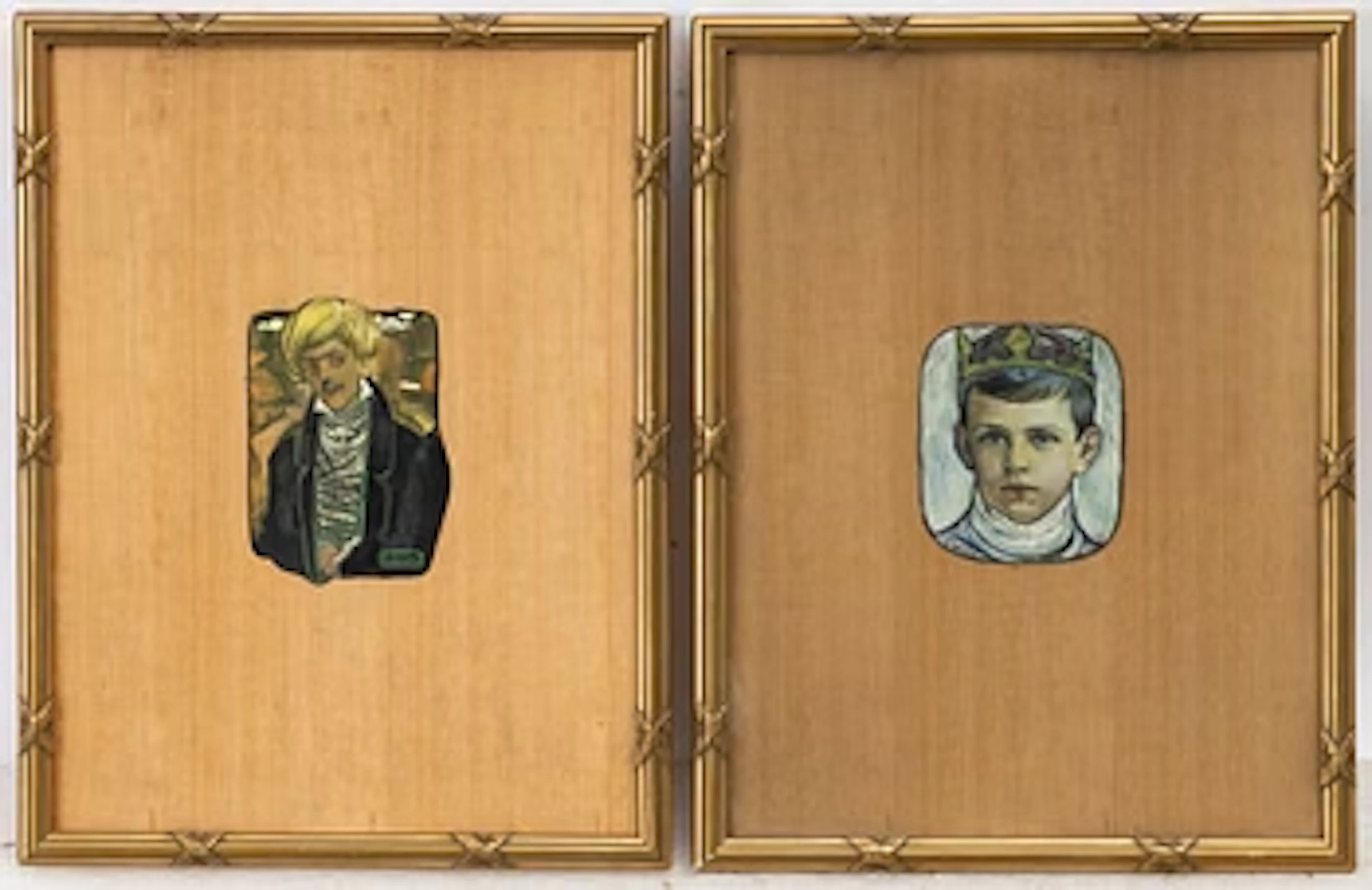 Bror Hillgren, Portrait of a Young Man and a Portrait of a Prince.