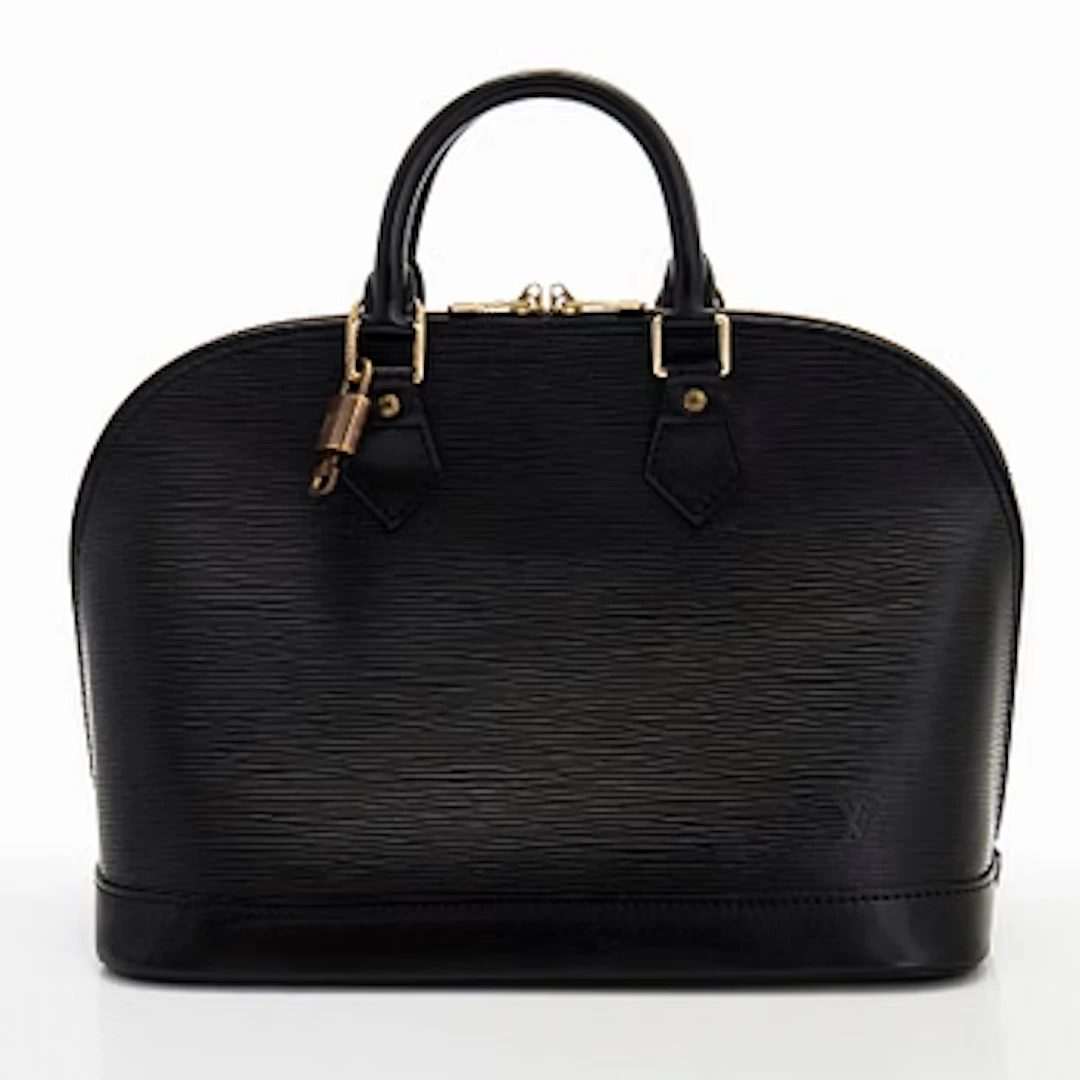 Louis Vuitton, an Epi Leather "Alma" bag.
