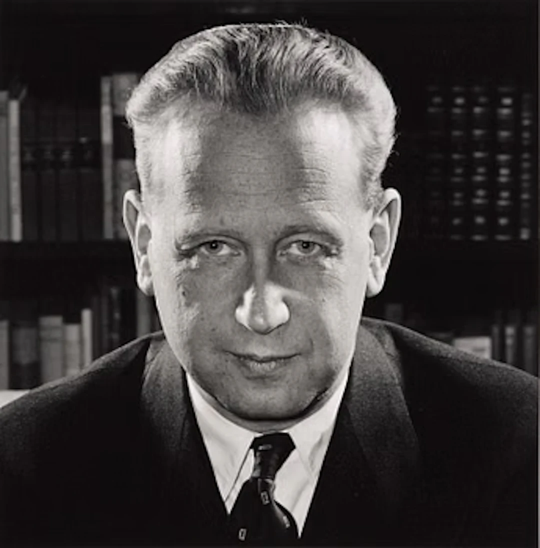 Lennart Nilsson, "Dag Hammarskjöld", 1953.