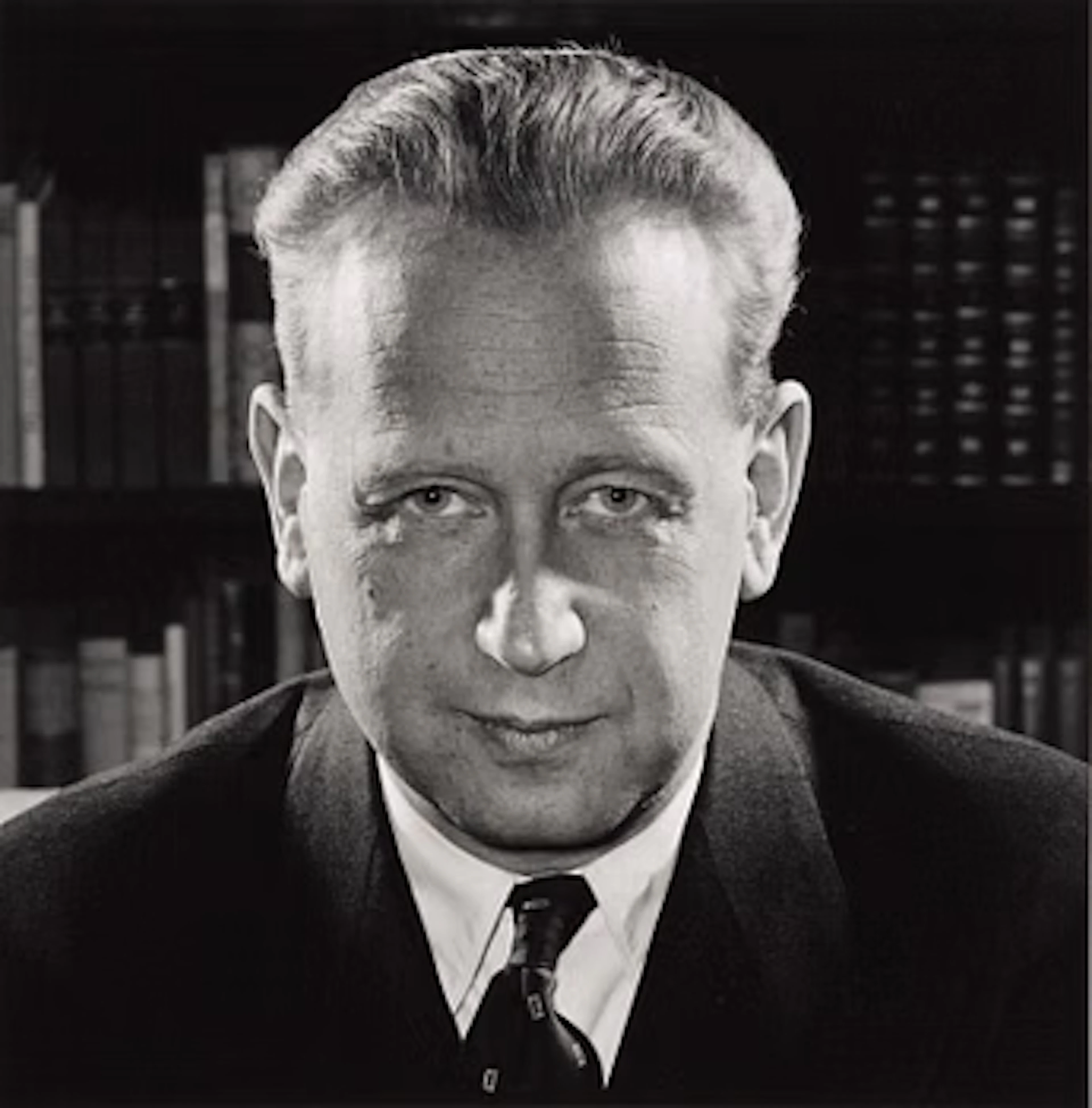 Lennart Nilsson, "Dag Hammarskjöld", 1953.
