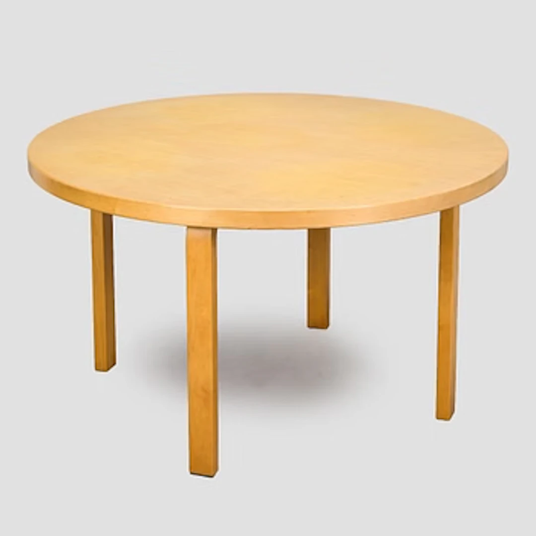 Alvar Aalto, Table, model 90A, Artek, late 20th century.