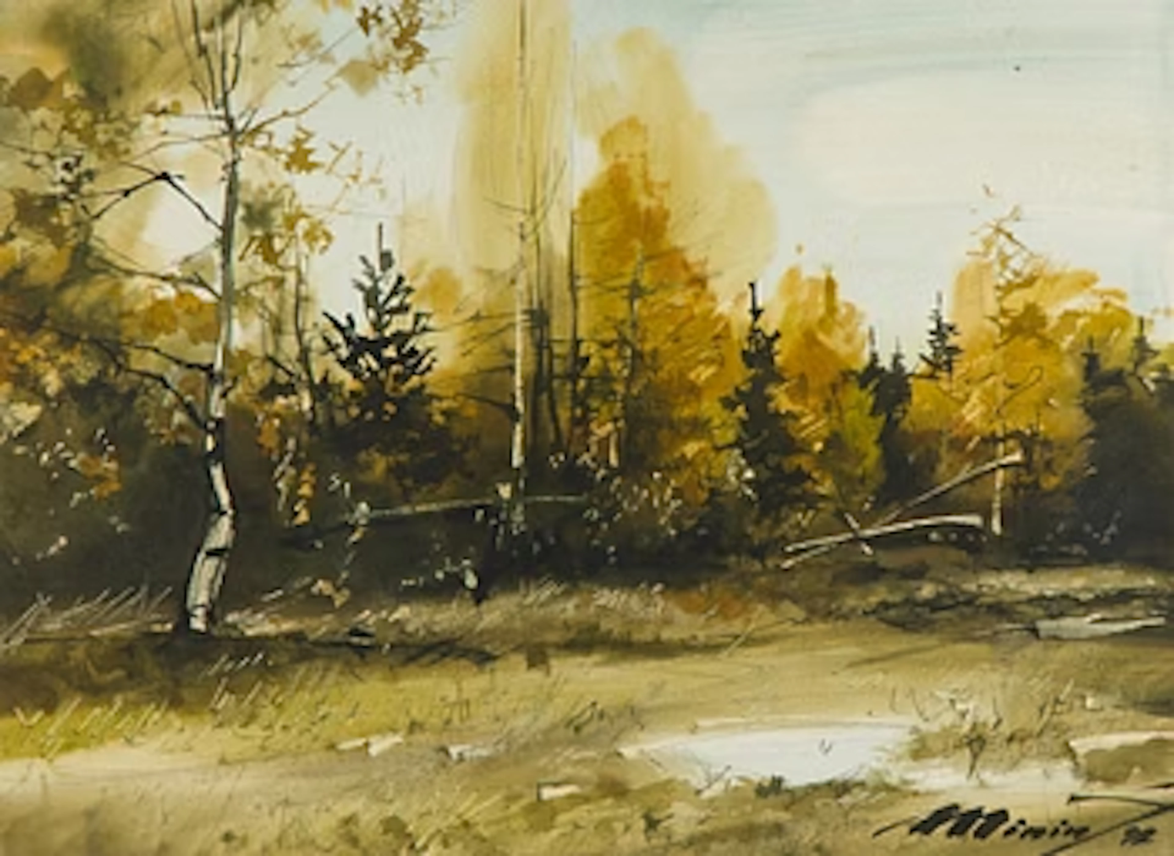 Sergei Minin, Landscape.