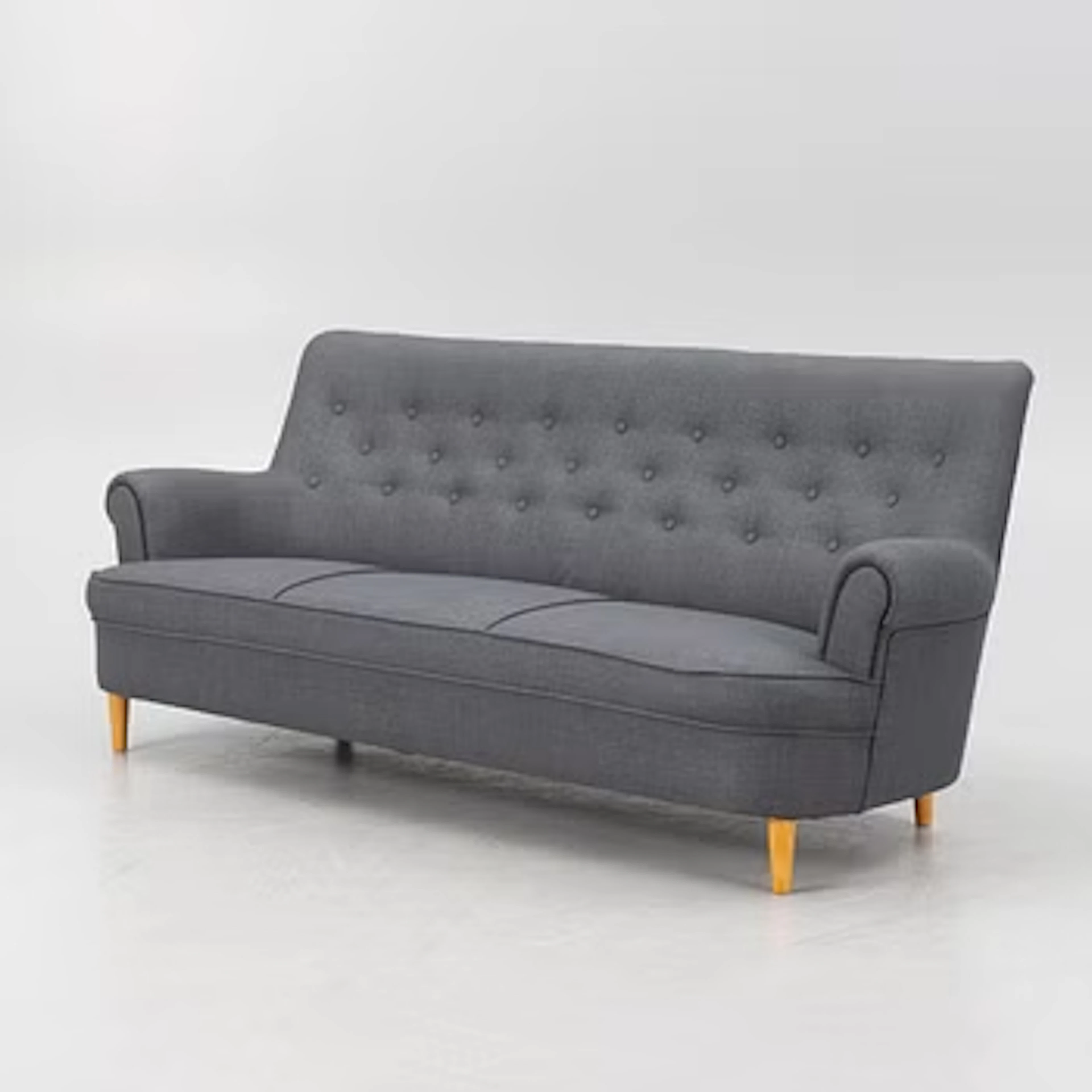 Carl Malmsten, sofa, "Hemmakväll", second half of the 20th century.