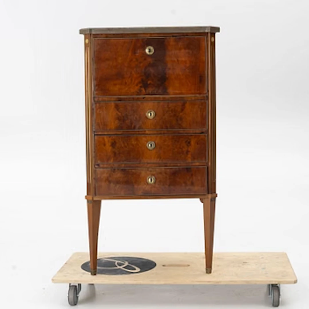 A late Gustavian secretaire style, circa 1900.