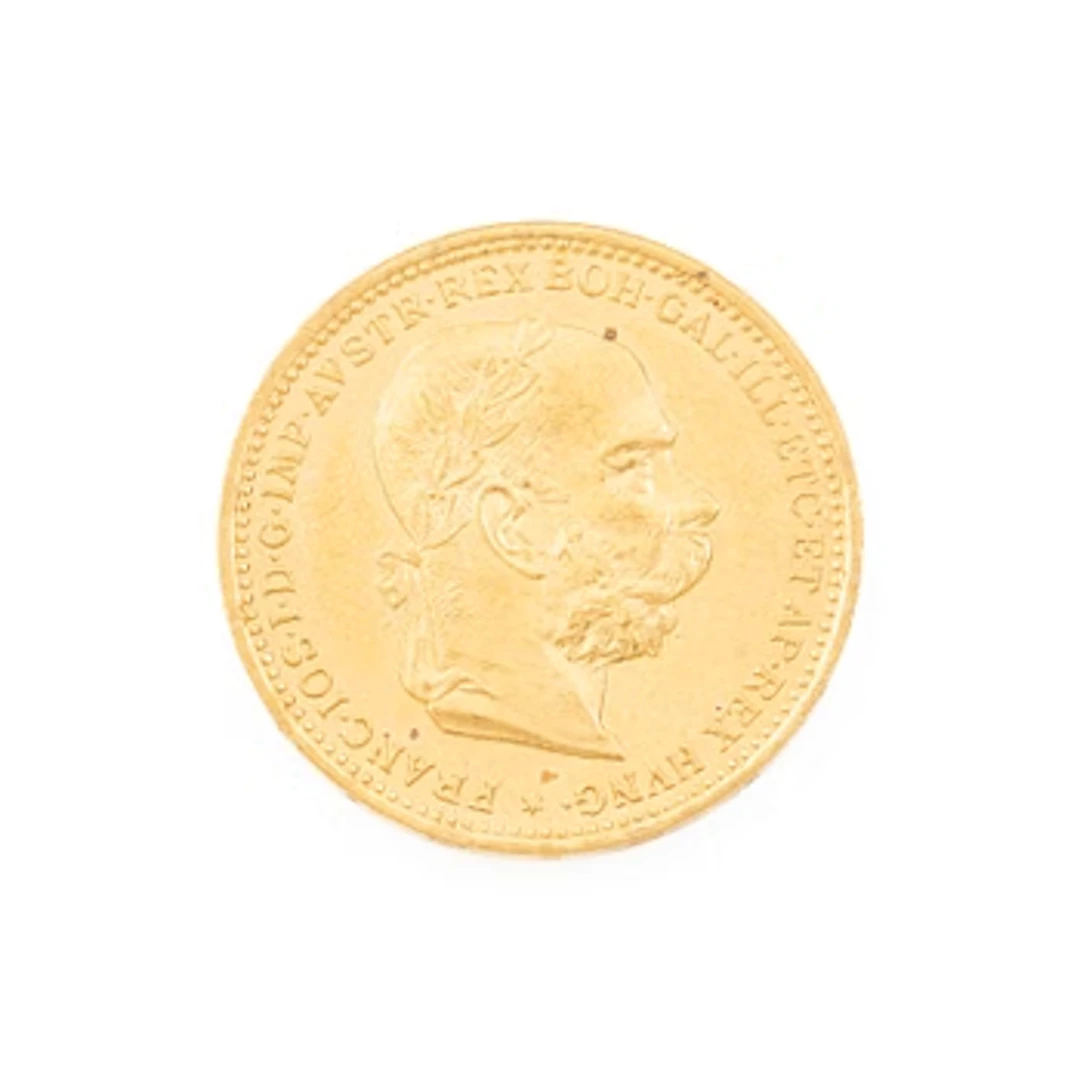 Gold coin, Austria-Hungary, 20 Corona, 1895.