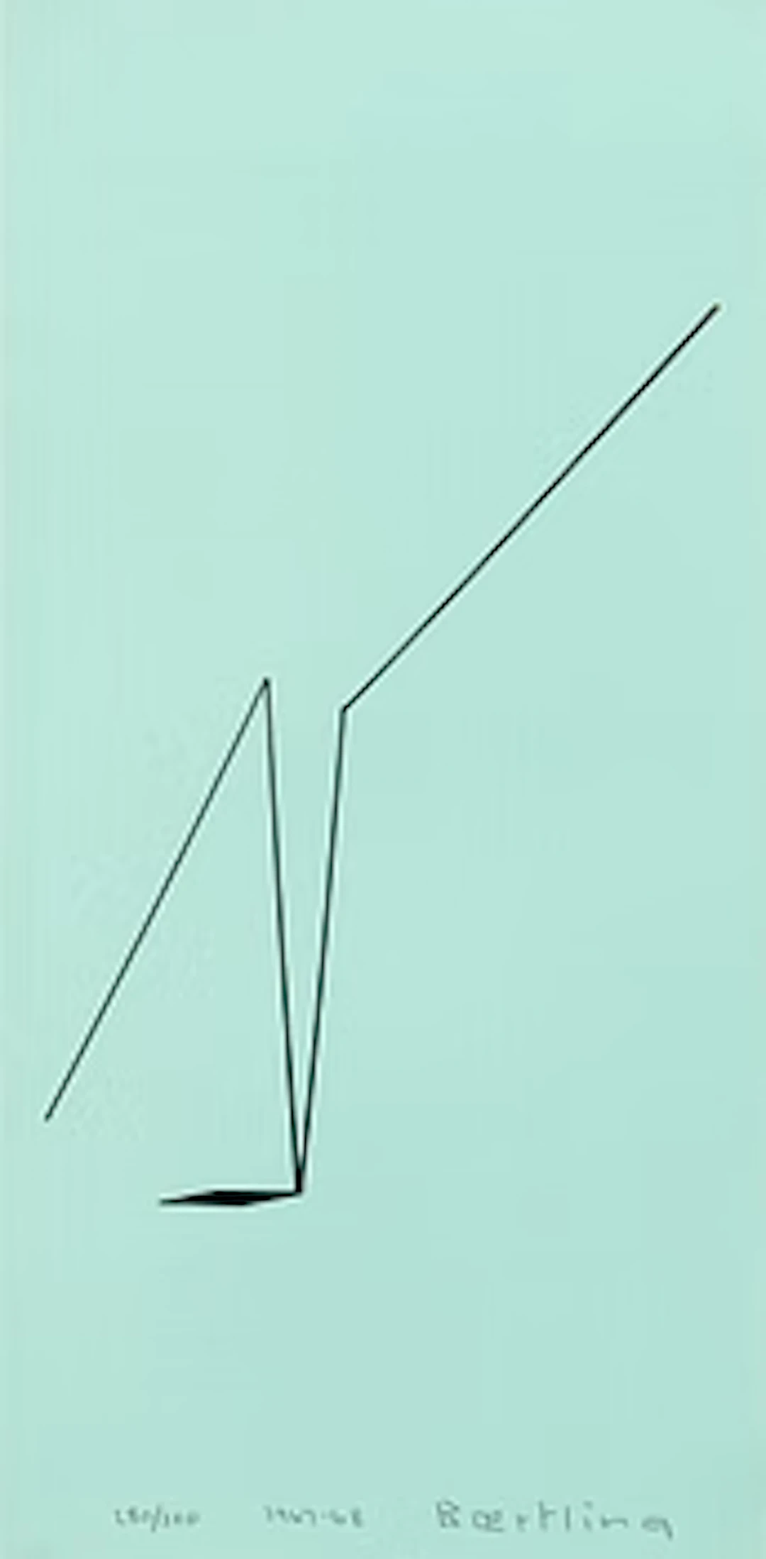Olle Bærtling, "Xyya". From the suite: "The Angles of Open Form Infinite