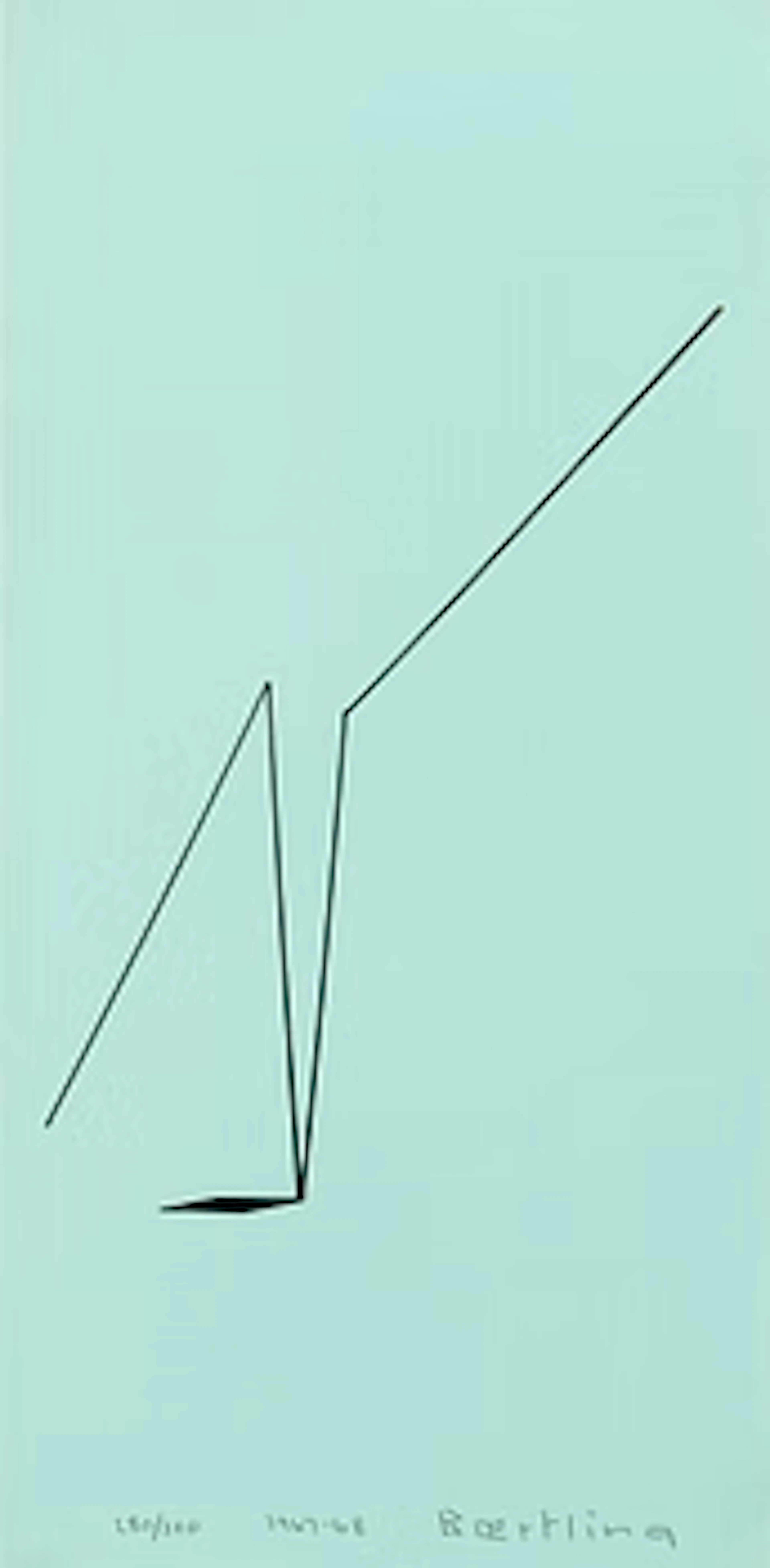 Olle Bærtling, "Xyya". From the suite: "The Angles of Open Form Infinite