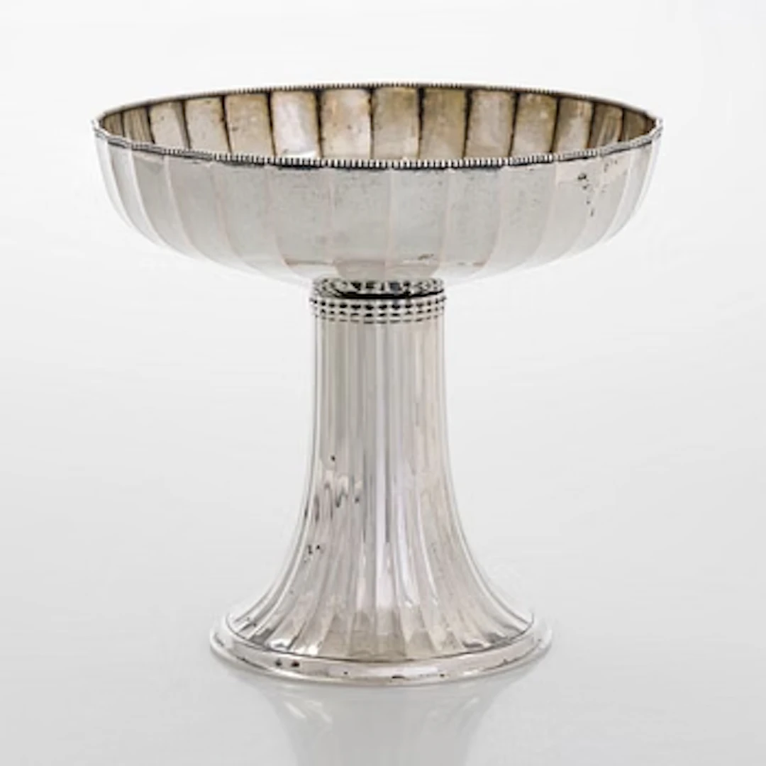 J.C. Klinkosch, a silver bowl, with supplier to the royal court’s